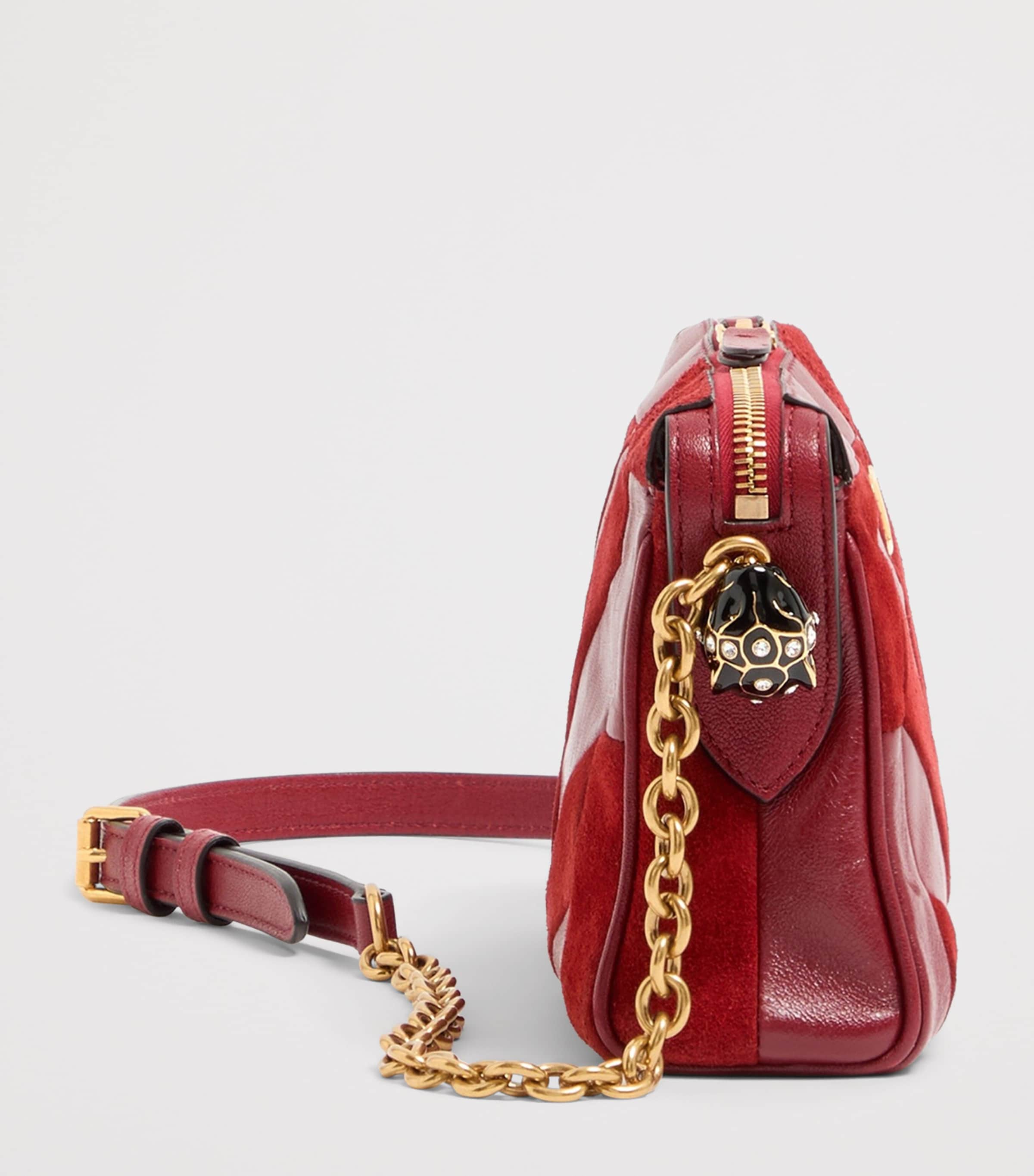 Valentino Garavani Small Lambskin Panthea Shoulder Bag Aqs Image 4
