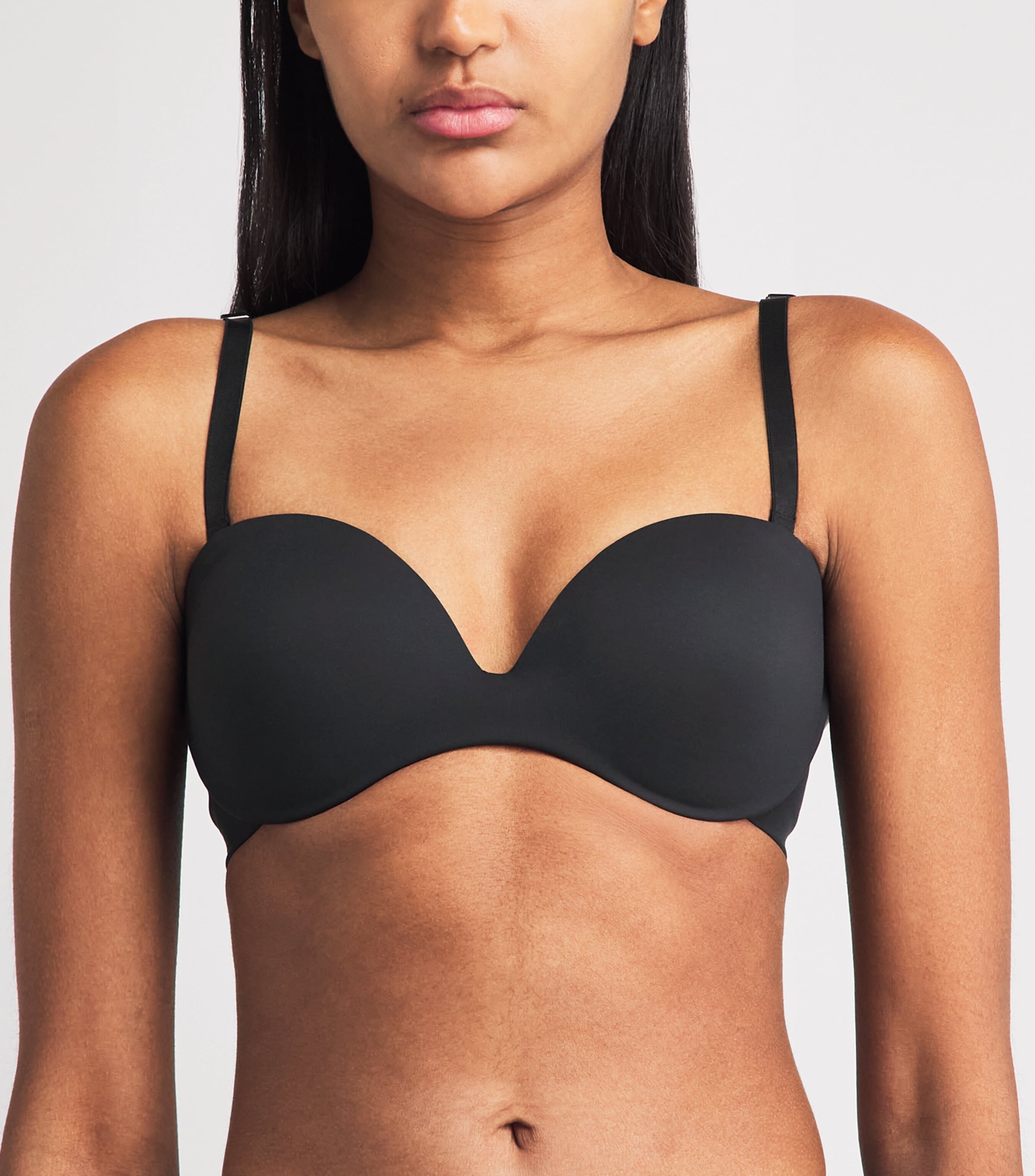 Wacoal Womens Inès Secret Strapless Bra Black Image 2