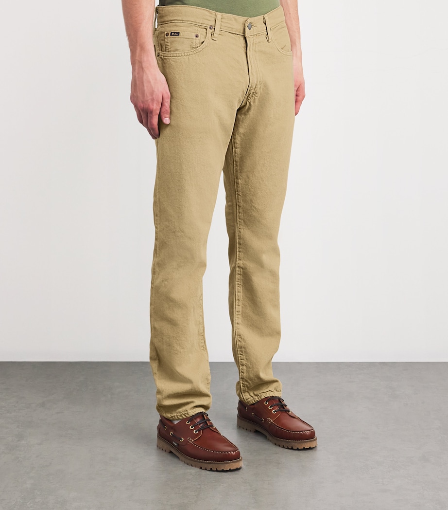 Hampton Relaxed Straight Jeans BEIGE Image 2