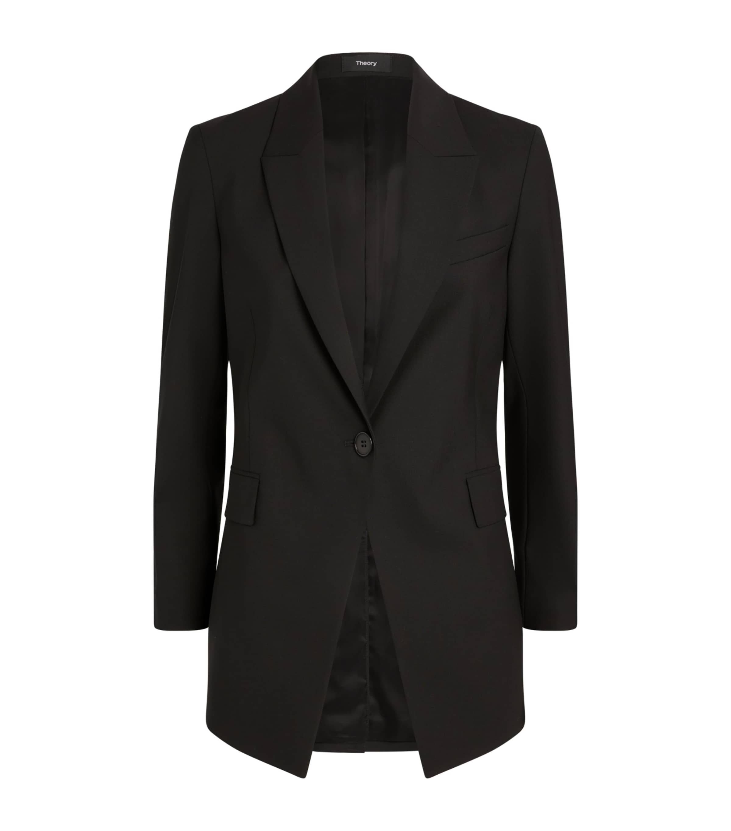 Good Wool Etiennette Blazer BLACK Image 3