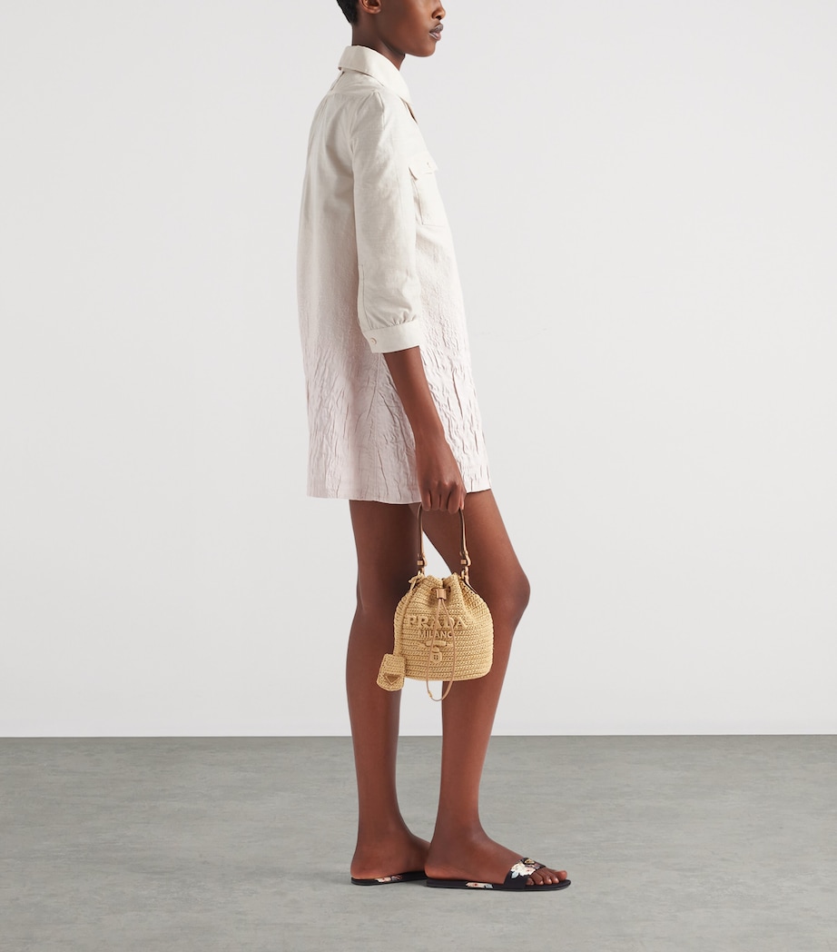 Mini Crochet Bucket Bag F0018 Image 2