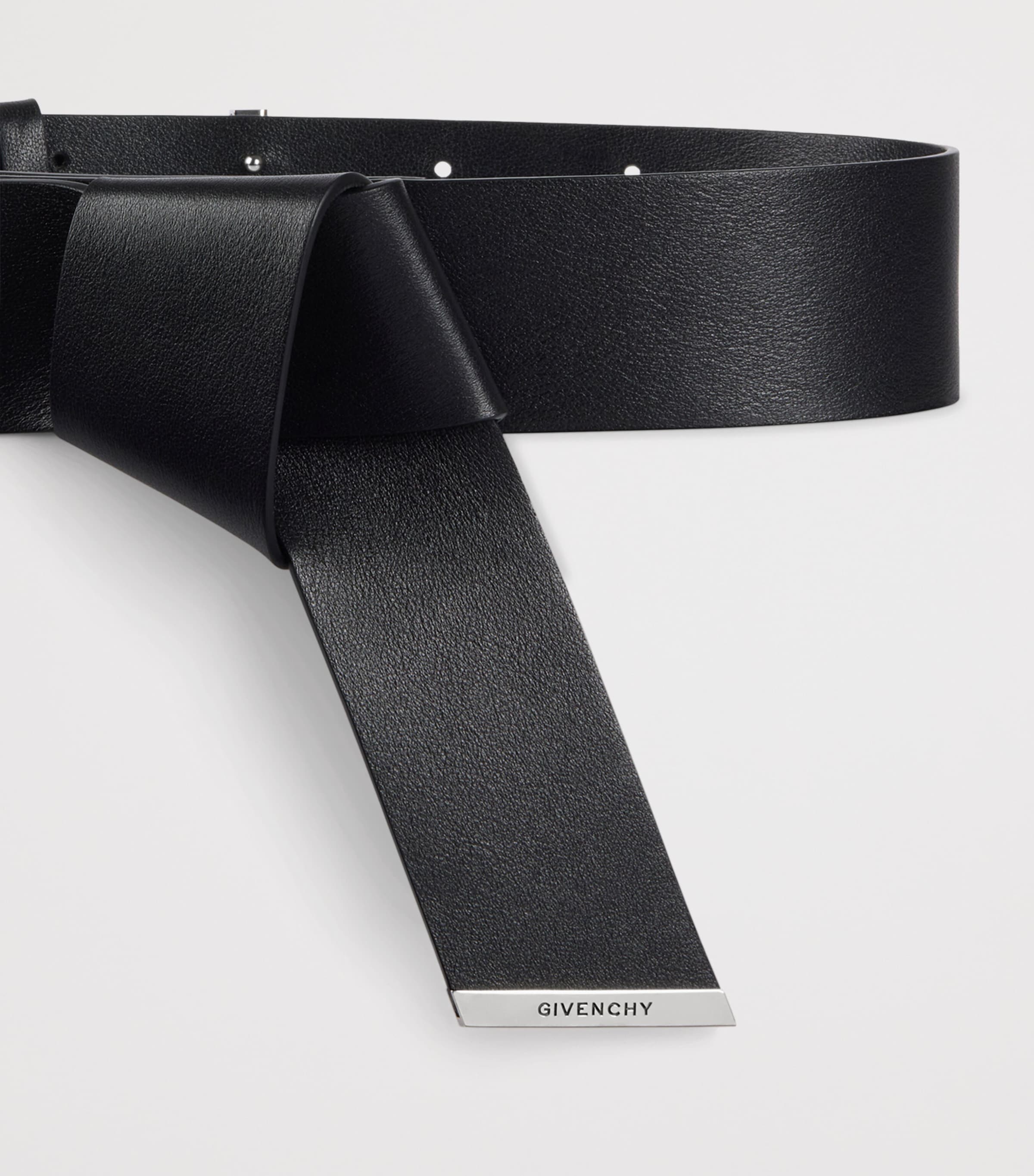 Givenchy Leather Windsor Knot Belt Image 5