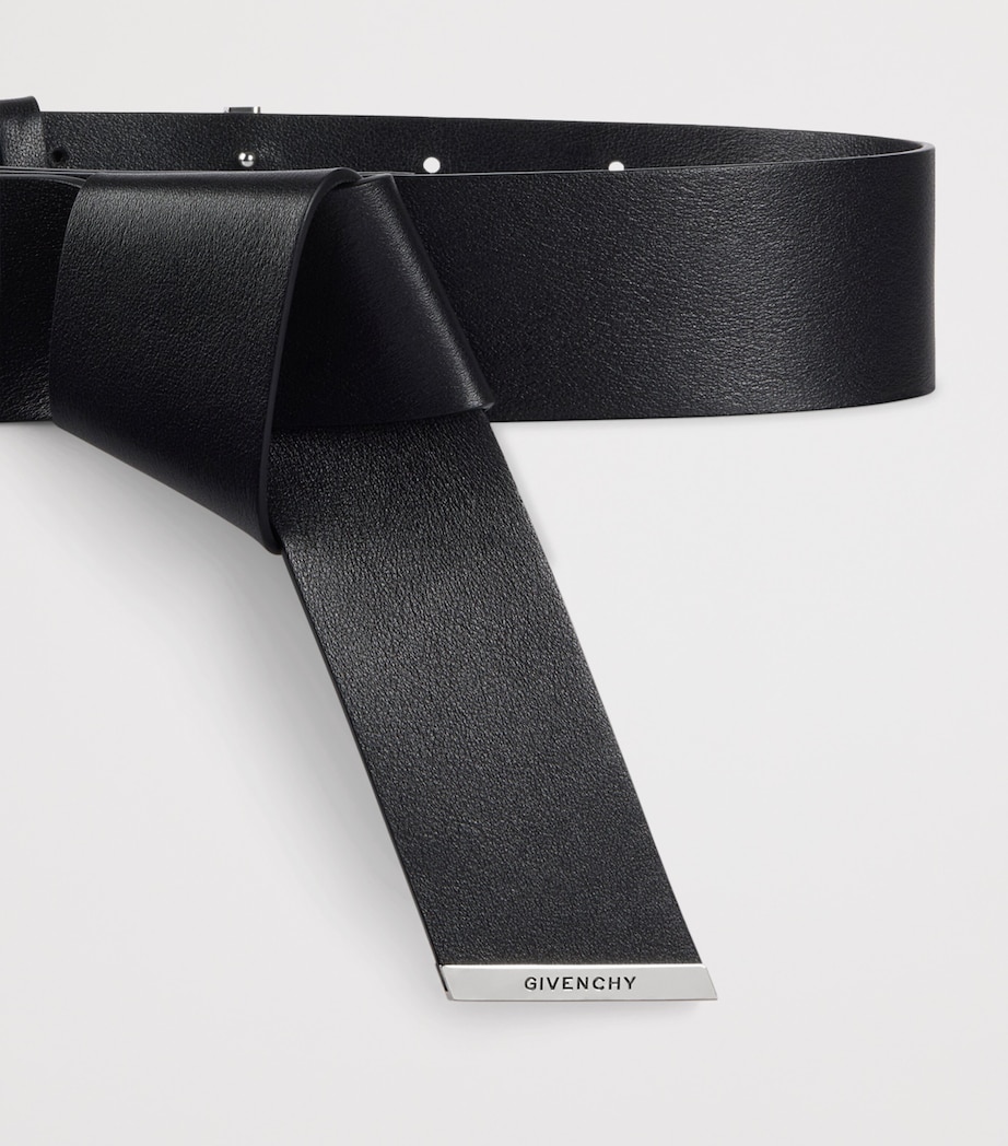 Givenchy Leather Windsor Knot Belt Image 5