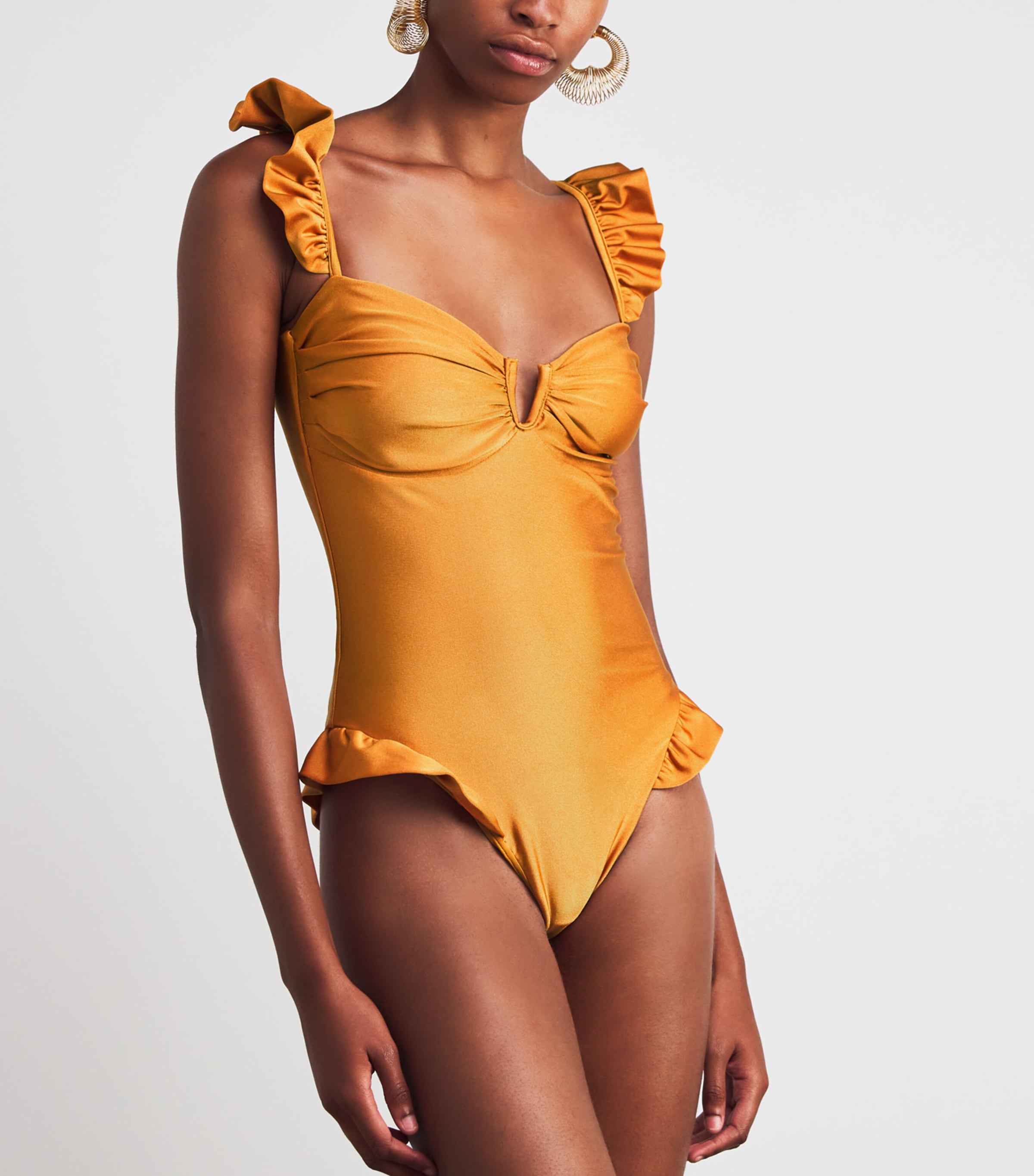 Lagoa Flutter Swimsuit ORANGE Image 2