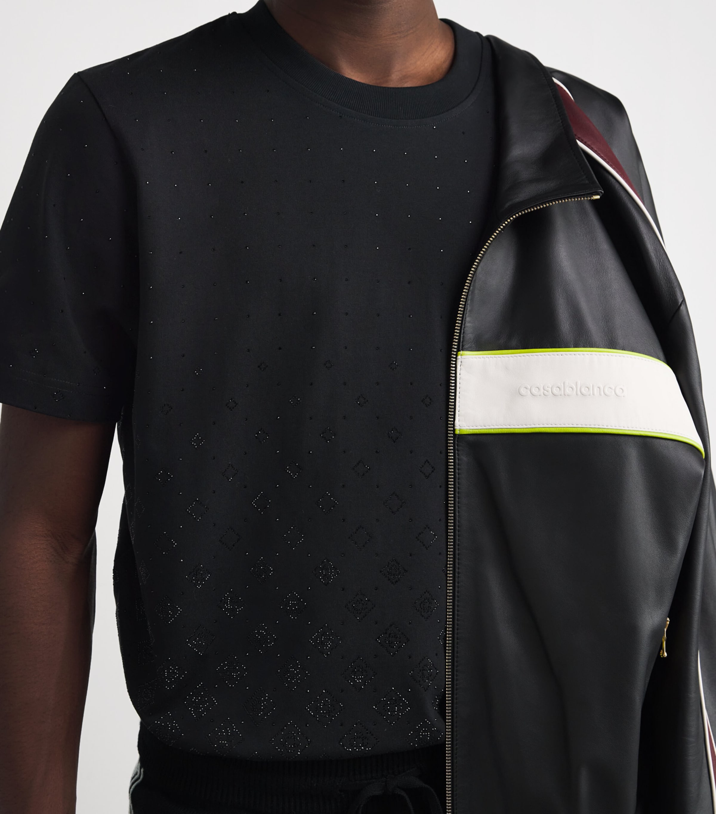 Organic Cotton Crystal Monogram T-Shirt CRYSTAL MONOGRAM Image 6