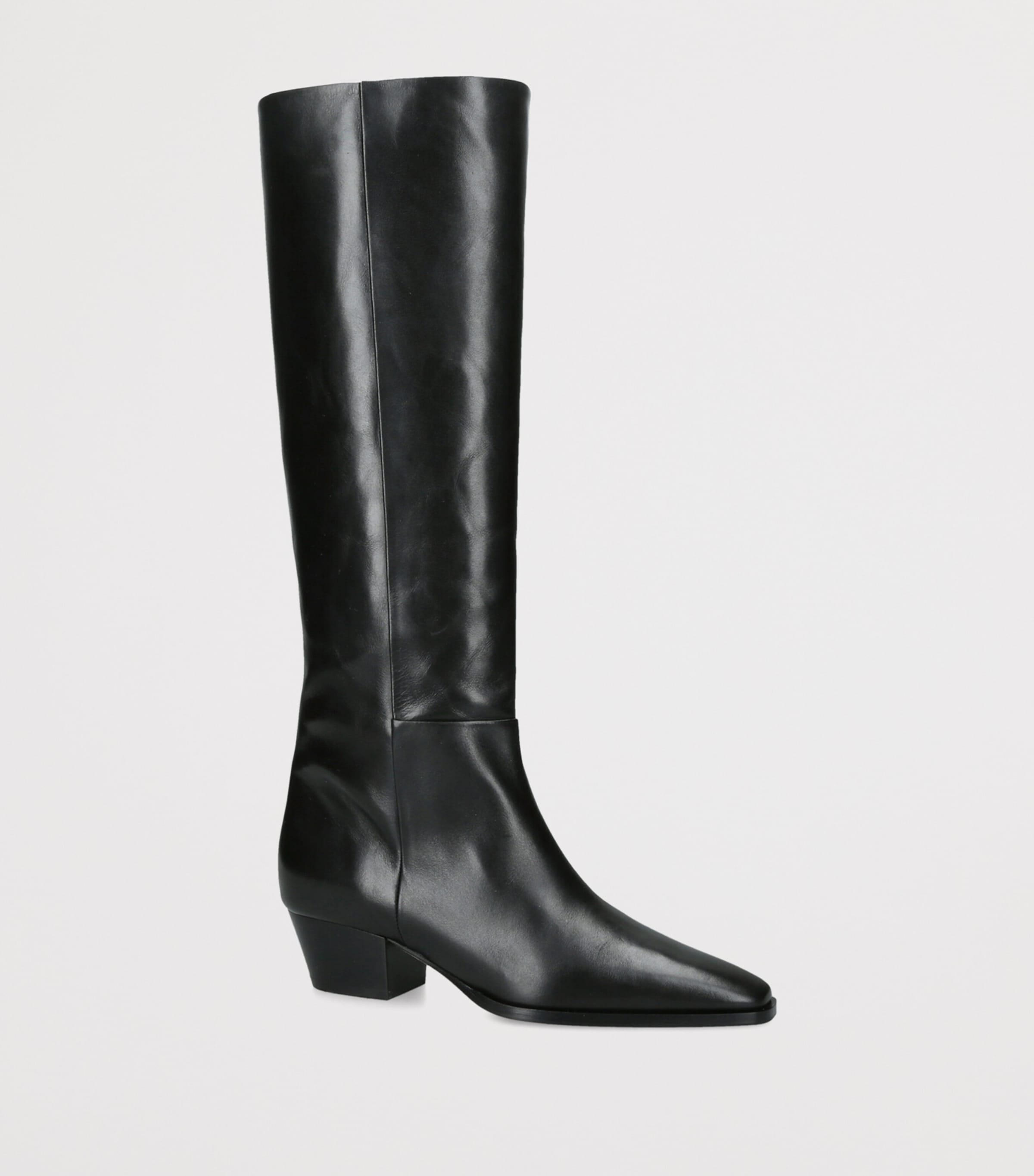Aeyde Medea Knee High Boot 45 In Black