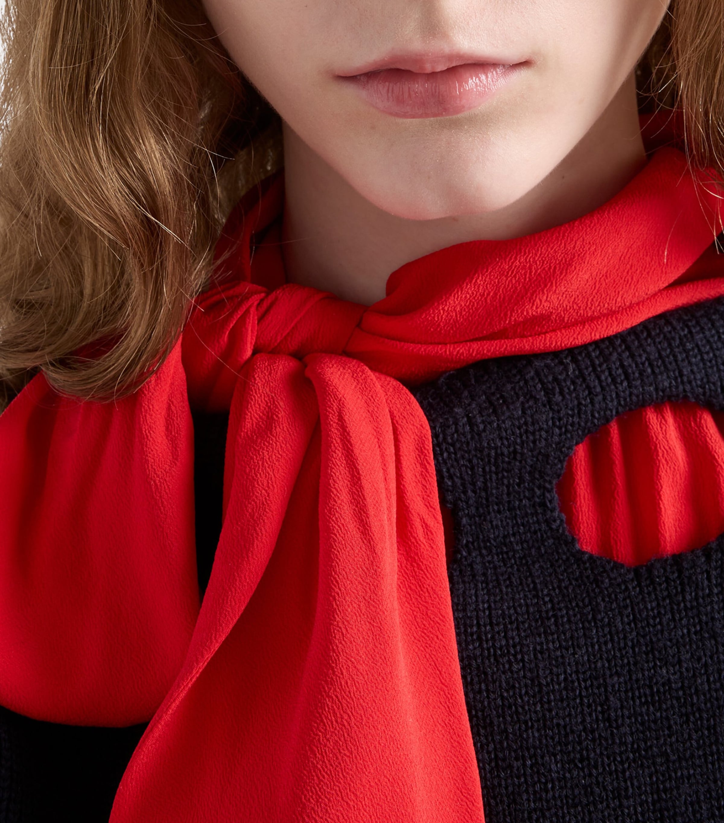 Prada Womens Cotton Boat-Neck Sweater Image 6