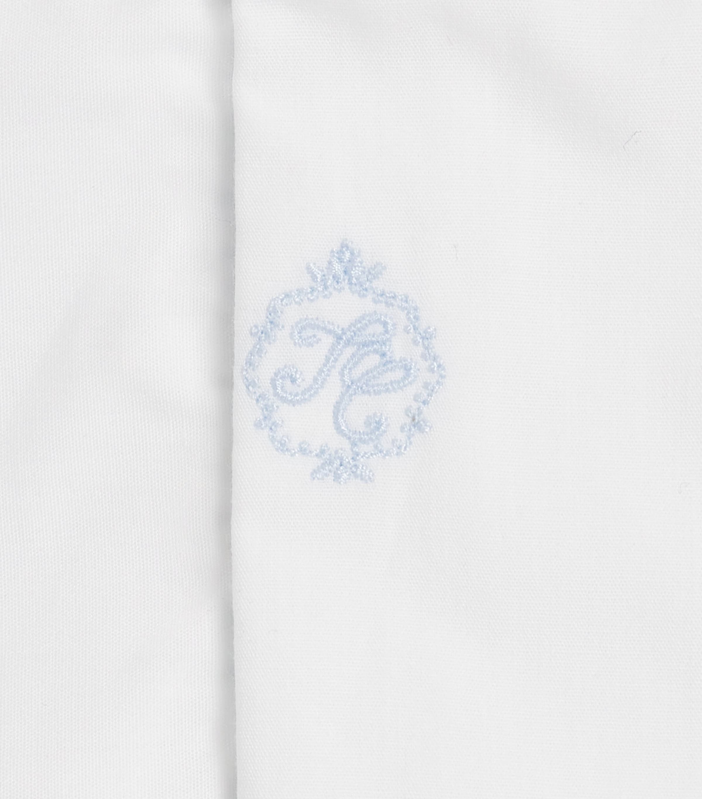 Cotton Embroidered All-In-One (0-24 Months) 41BLEU CIEL Image 3