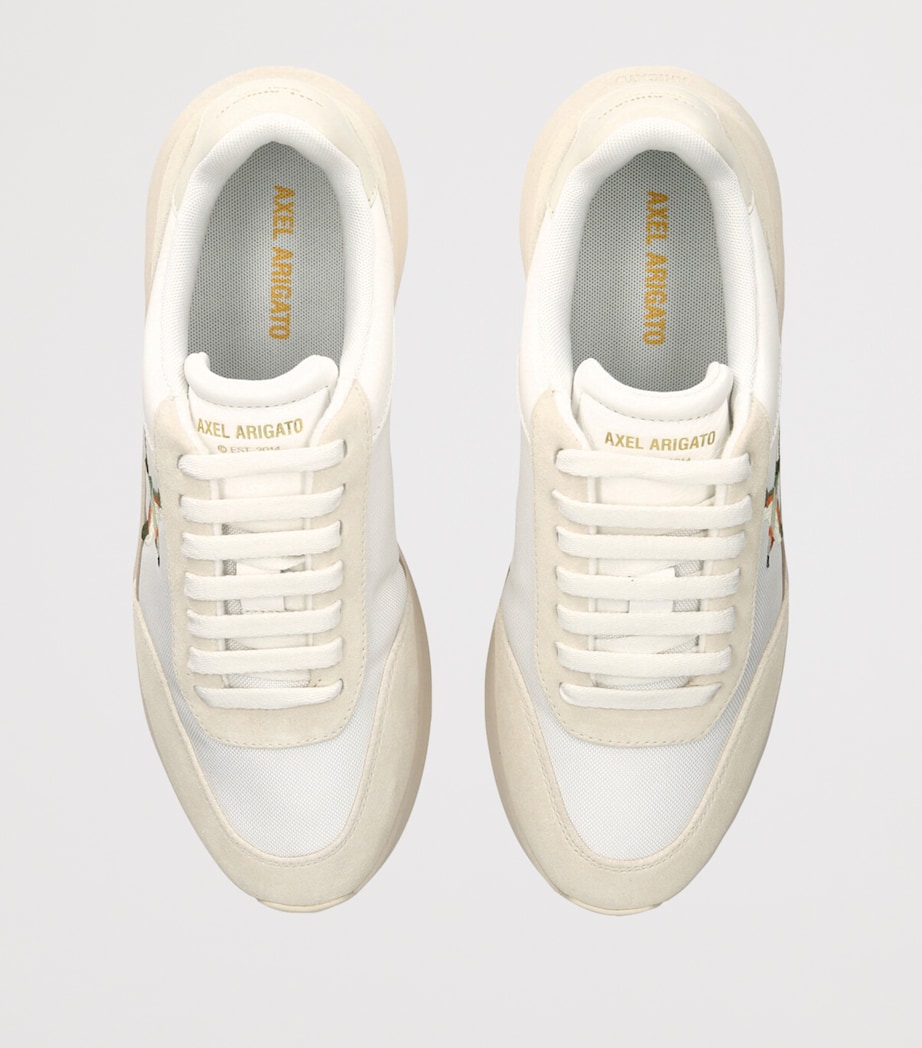 Suede Genesis Neo Bird Runner Sneakers WHITE/COMB Image 4