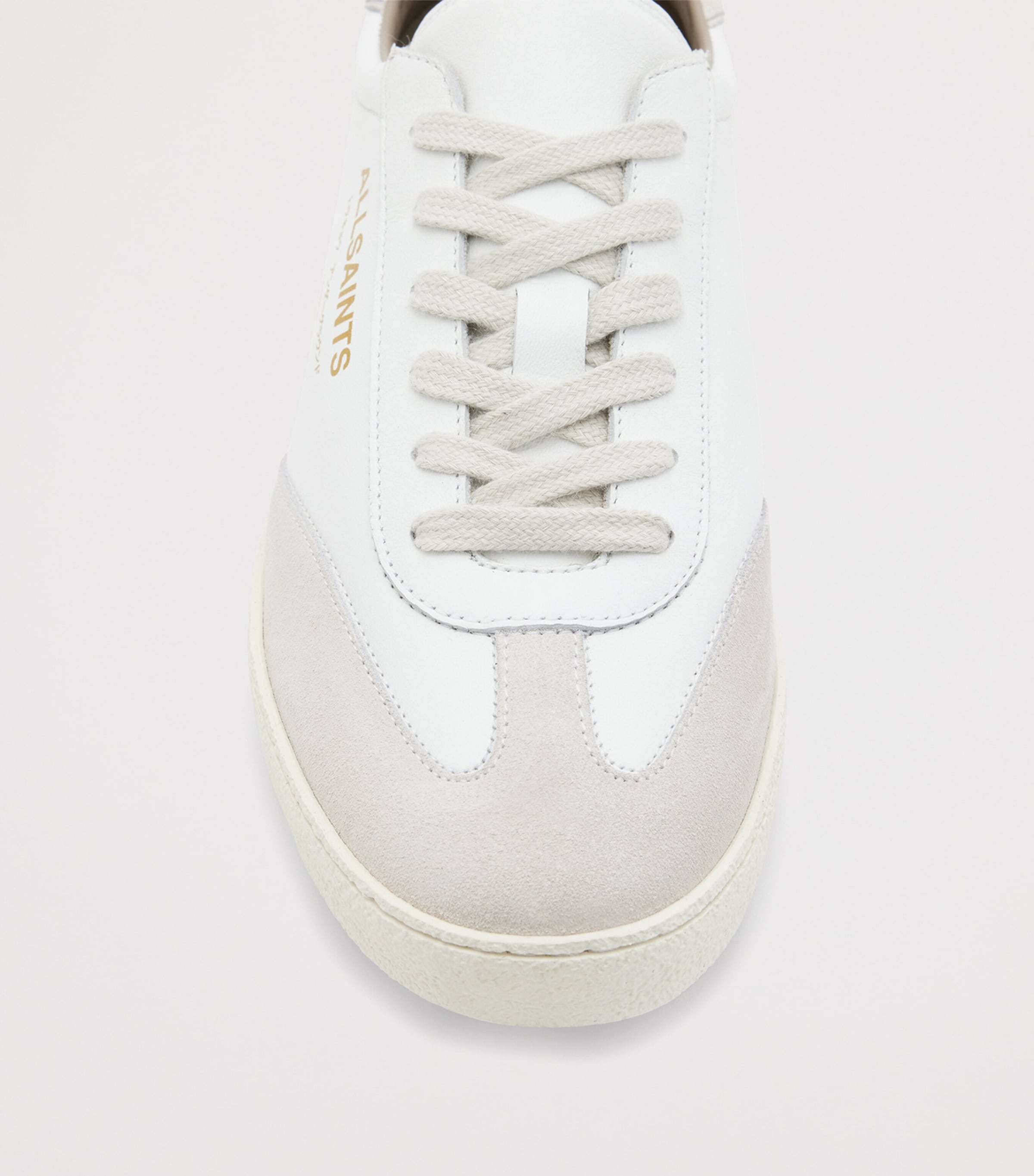 AllSaints Leather Thelma Sneakers White Image 5