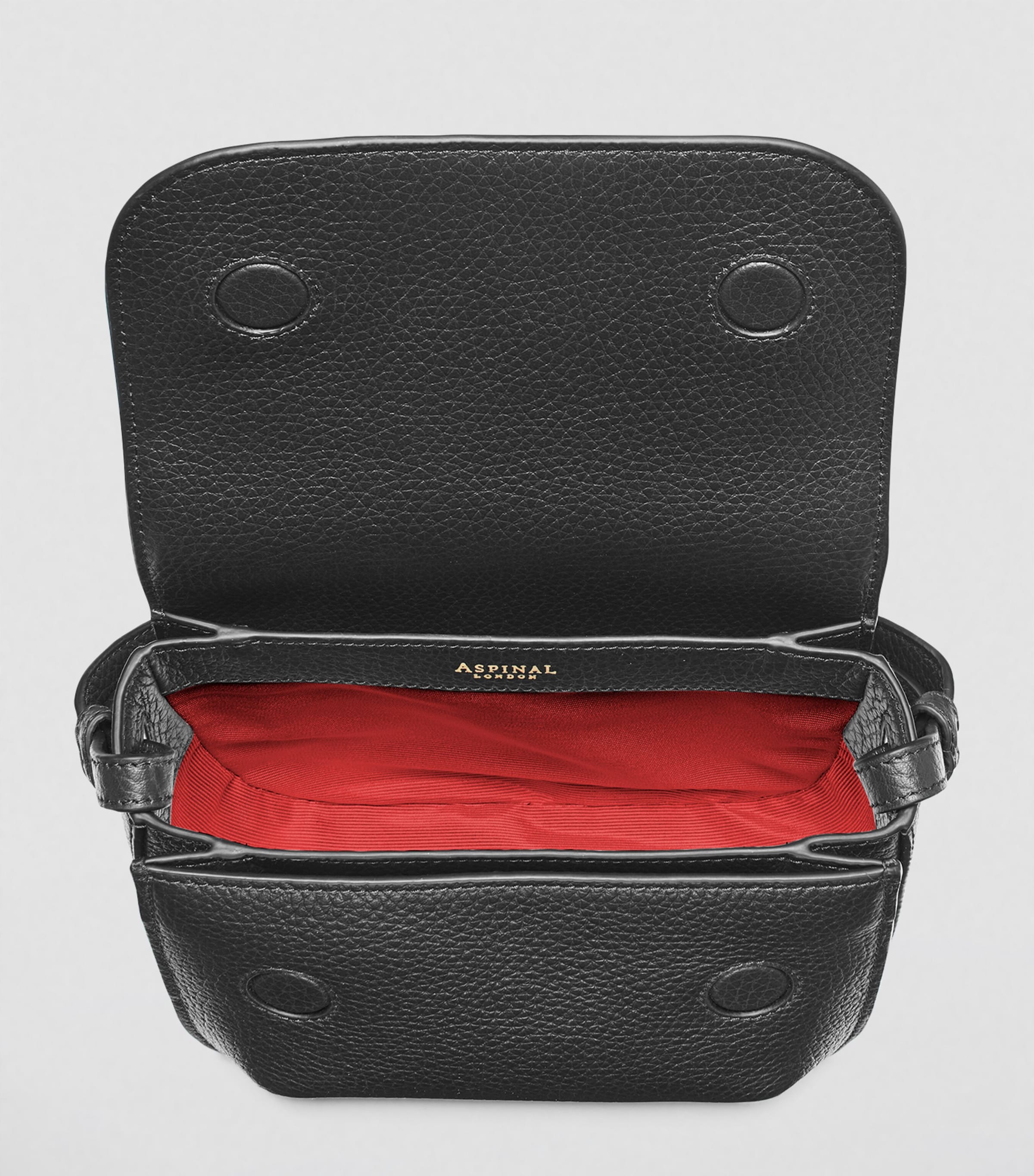 Leather Ella Cross-Body Bag BLACK Image 4