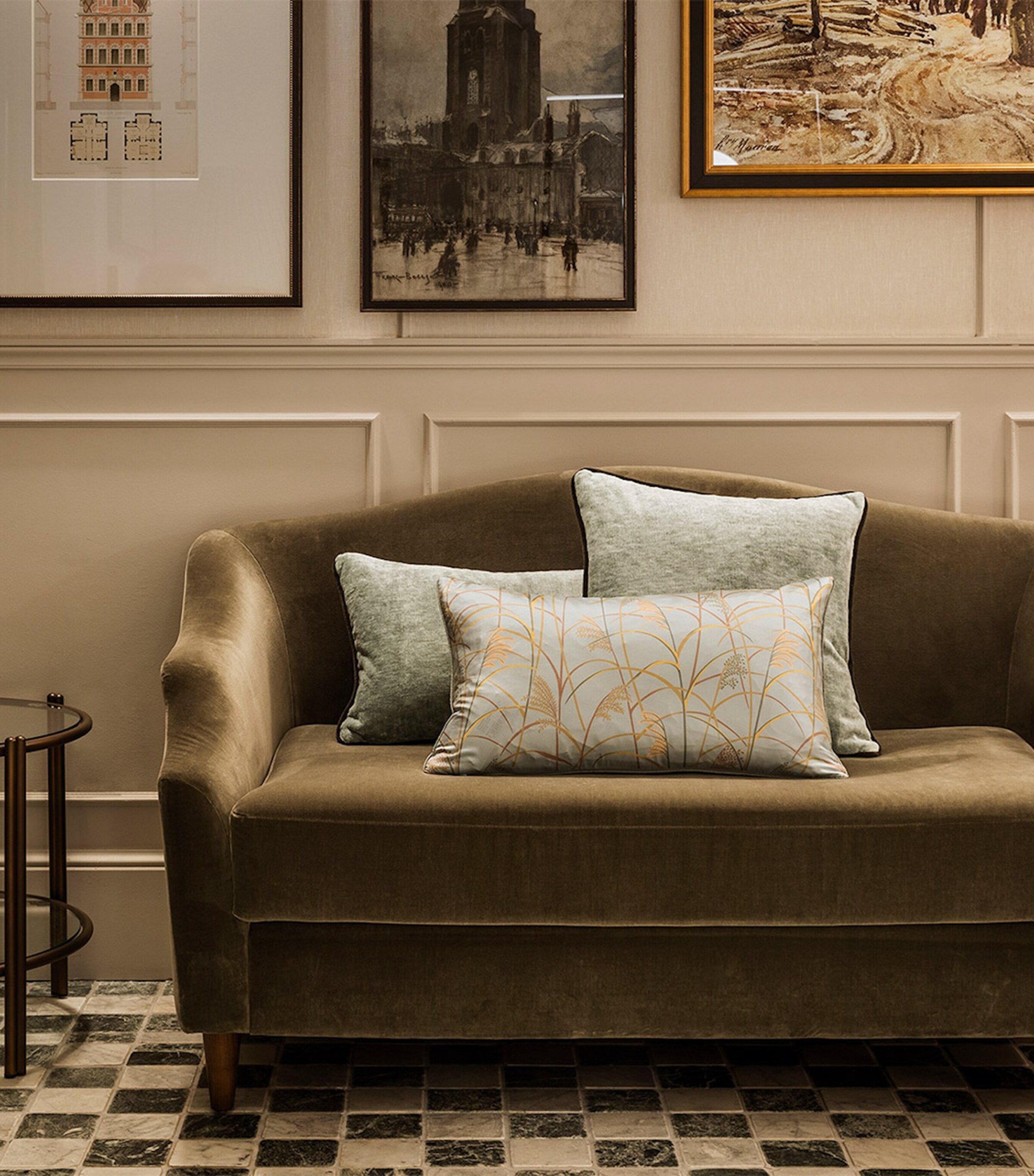 Graminée Rectangular Cushion Cover (33cm x 57cm) MULTICOLOURED Image 3