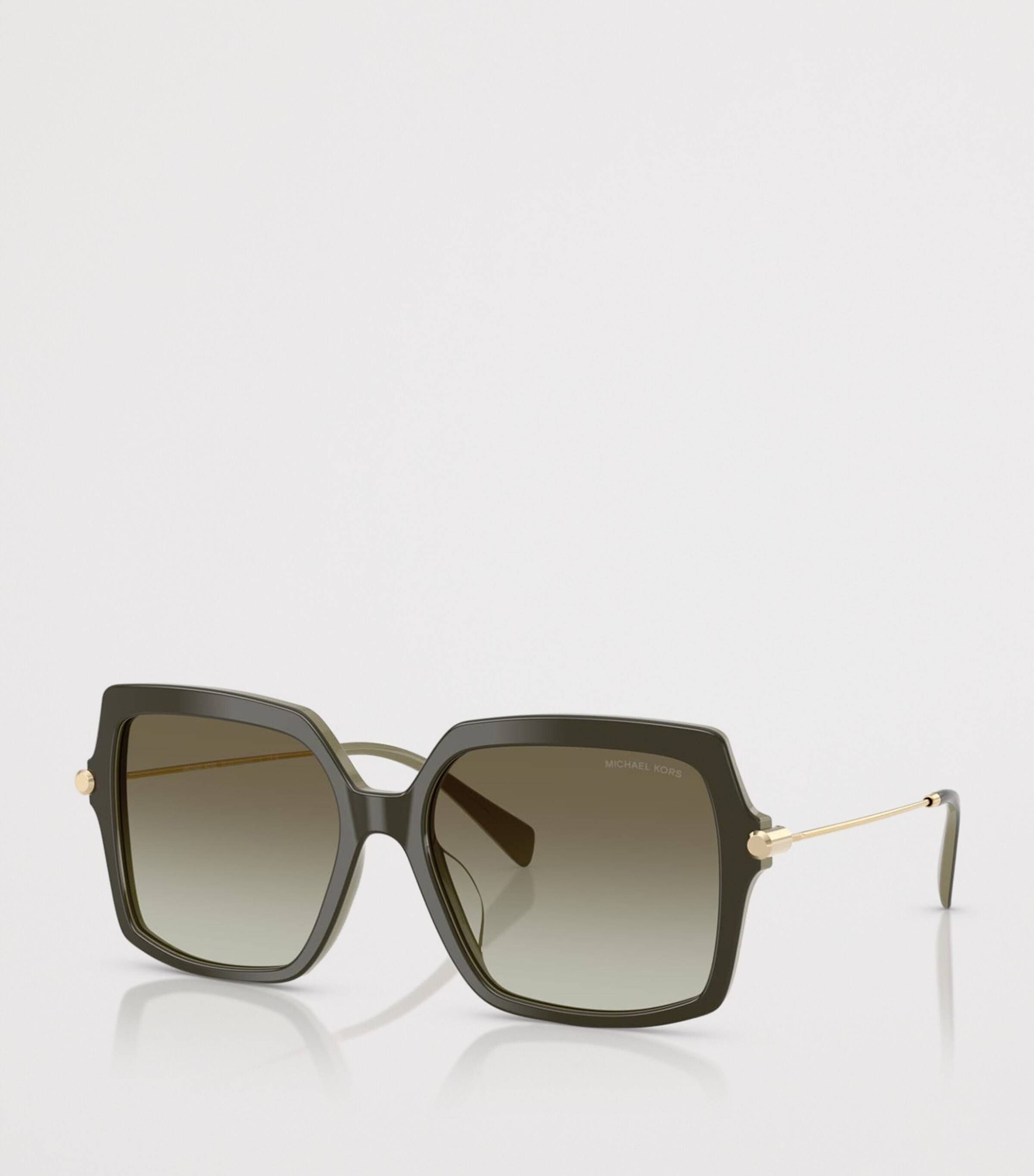 Michael Kors Quogue Square Sunglasses Green Image 2