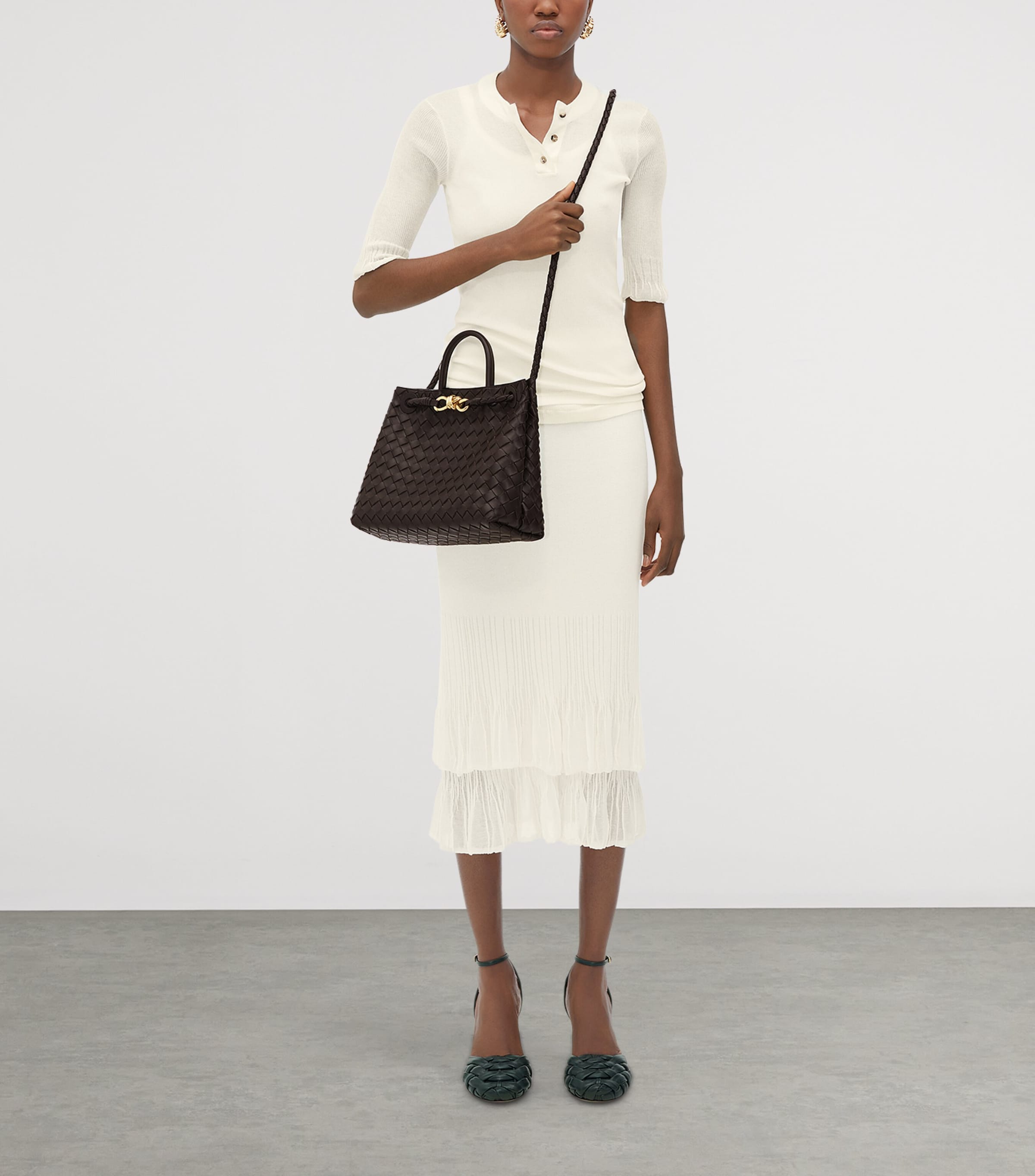 Leather Andiamo Top-Handle Bag 2272 Image 3