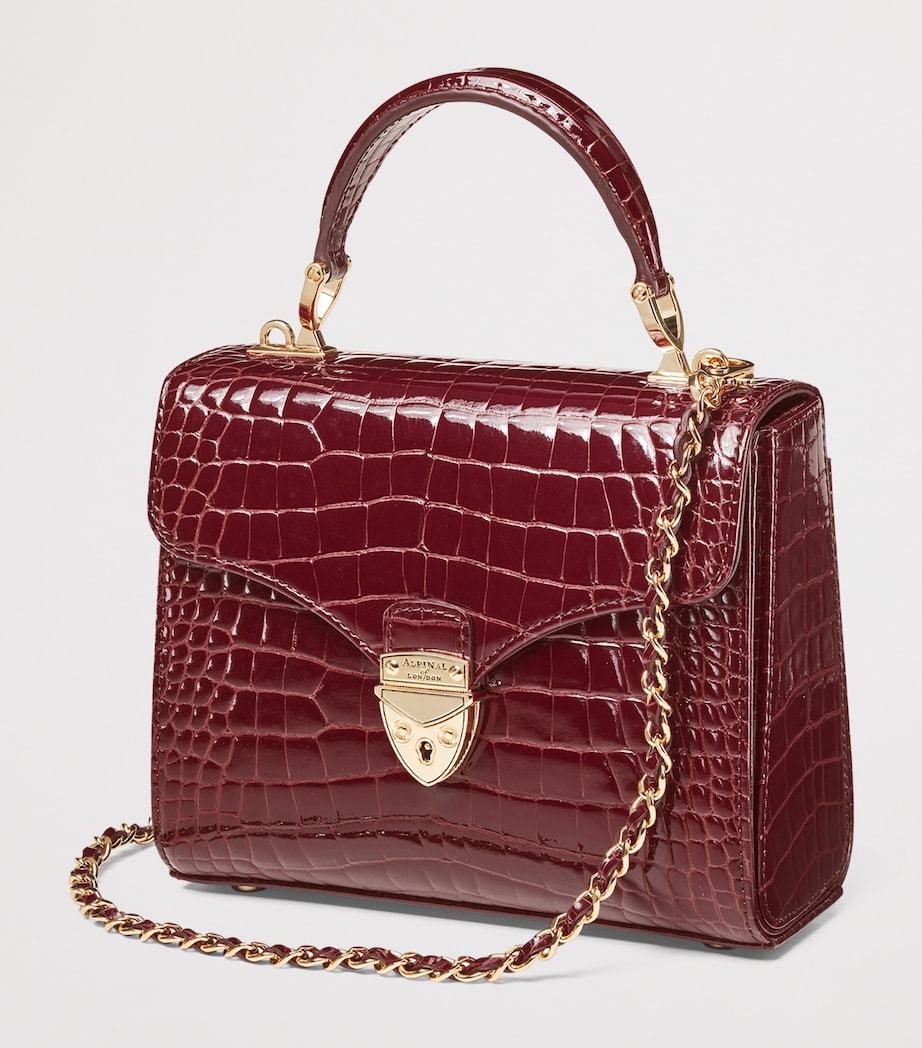Midi Mayfair Top-Handle Bag MERLOT Image 2