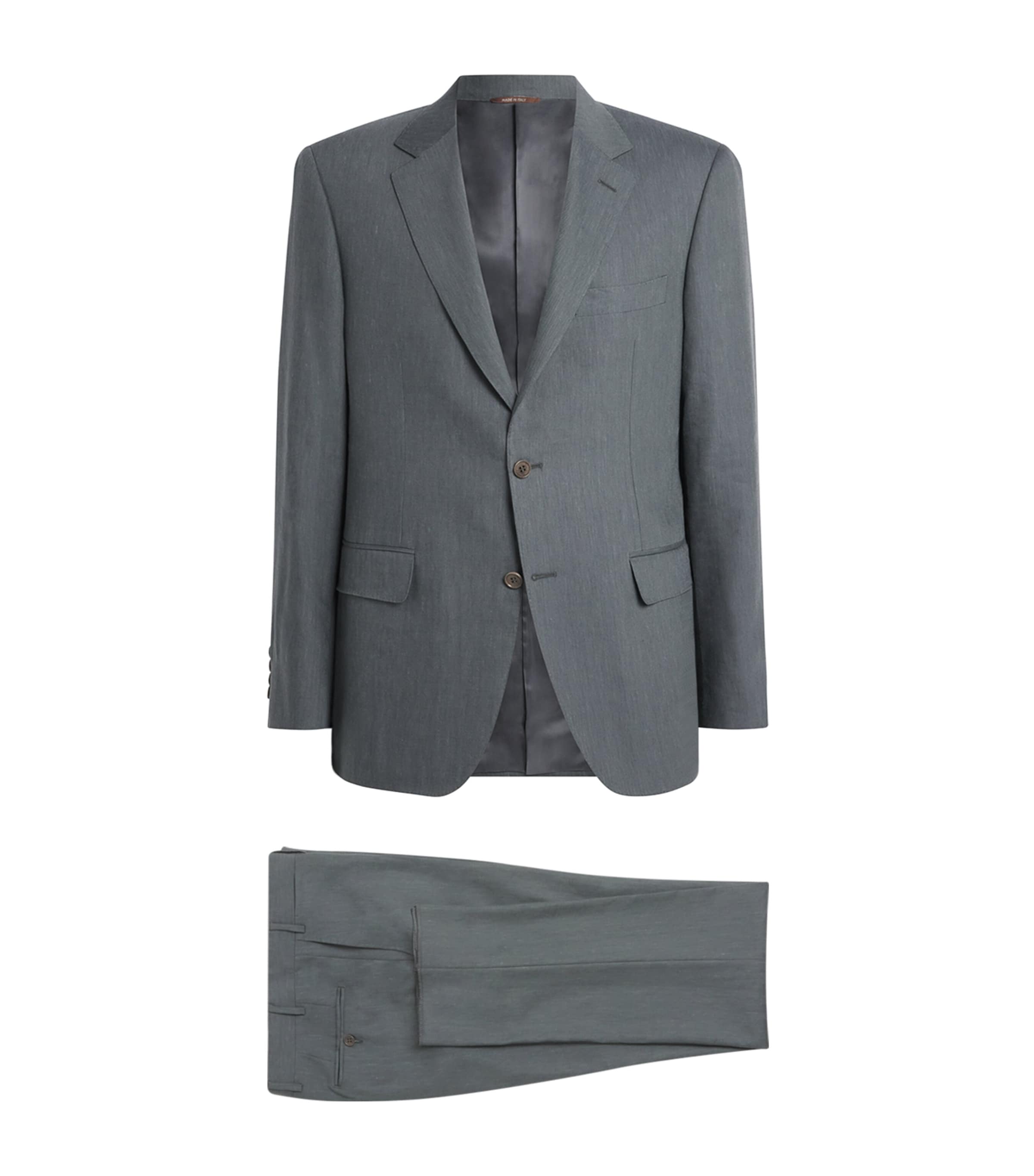 Linen-Wool 2-Piece Suit 111 Image 1
