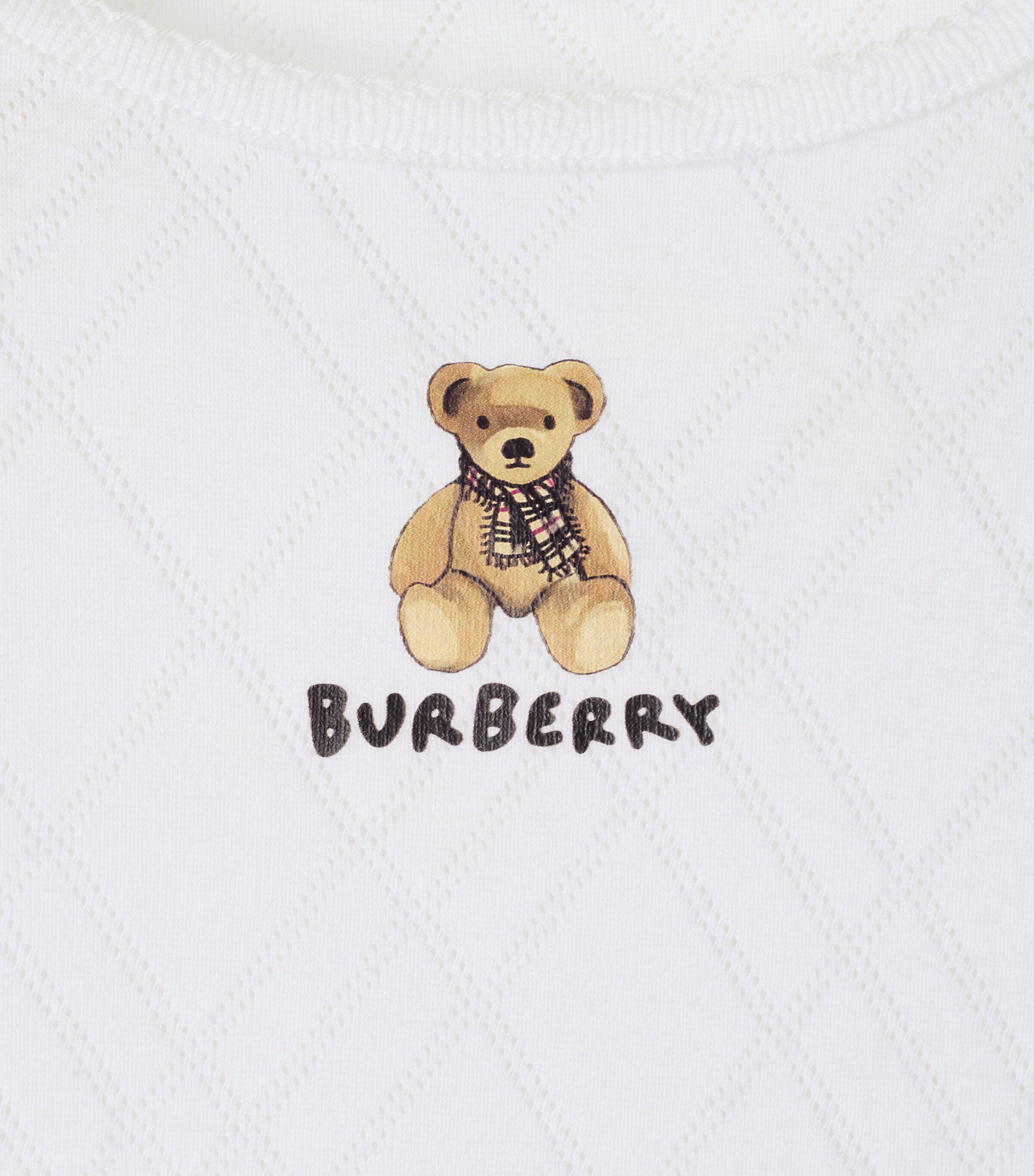 Cotton Thomas Bear T-Shirt (3-12 Years) WHITE Image 3