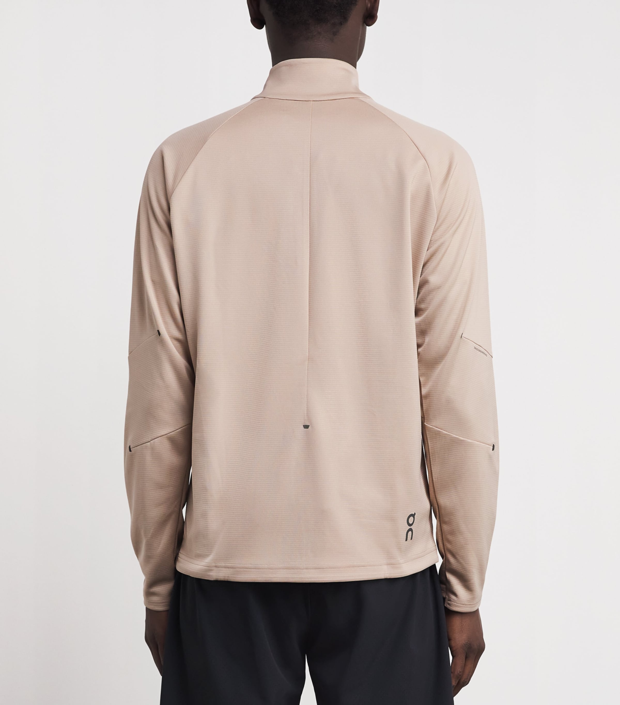 On Mens Climate Zip-Up Long-Sleeve T-Shirt Desert Image 5