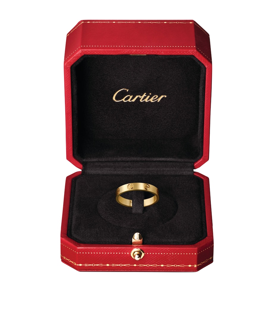 Yellow Gold LOVE Wedding Band NO COLOUR Image 10