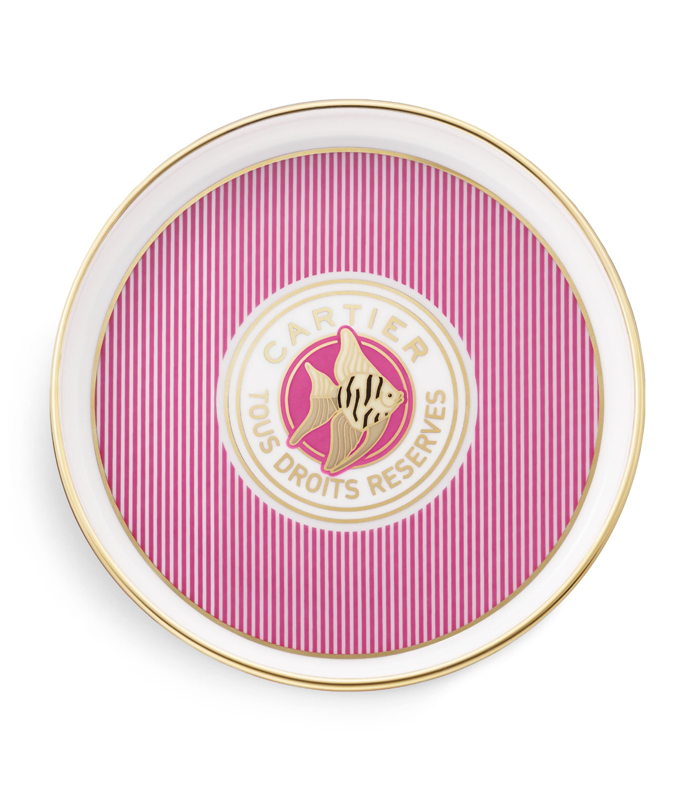 Small Cartier Characters Trinket Tray FUCHSIA Image 2