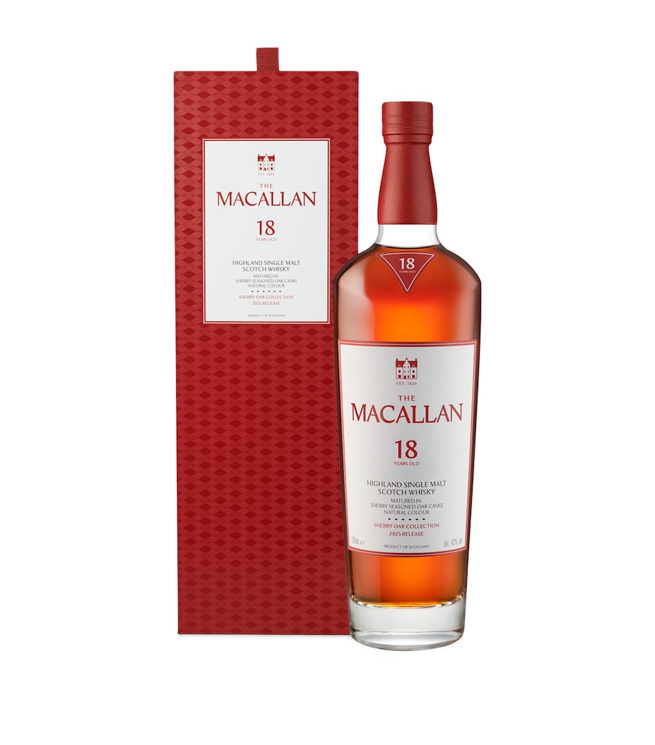 The Macallan 18-Year-Old Sherry Oak Single Malt Scotch Whisky (70cl) Image 2
