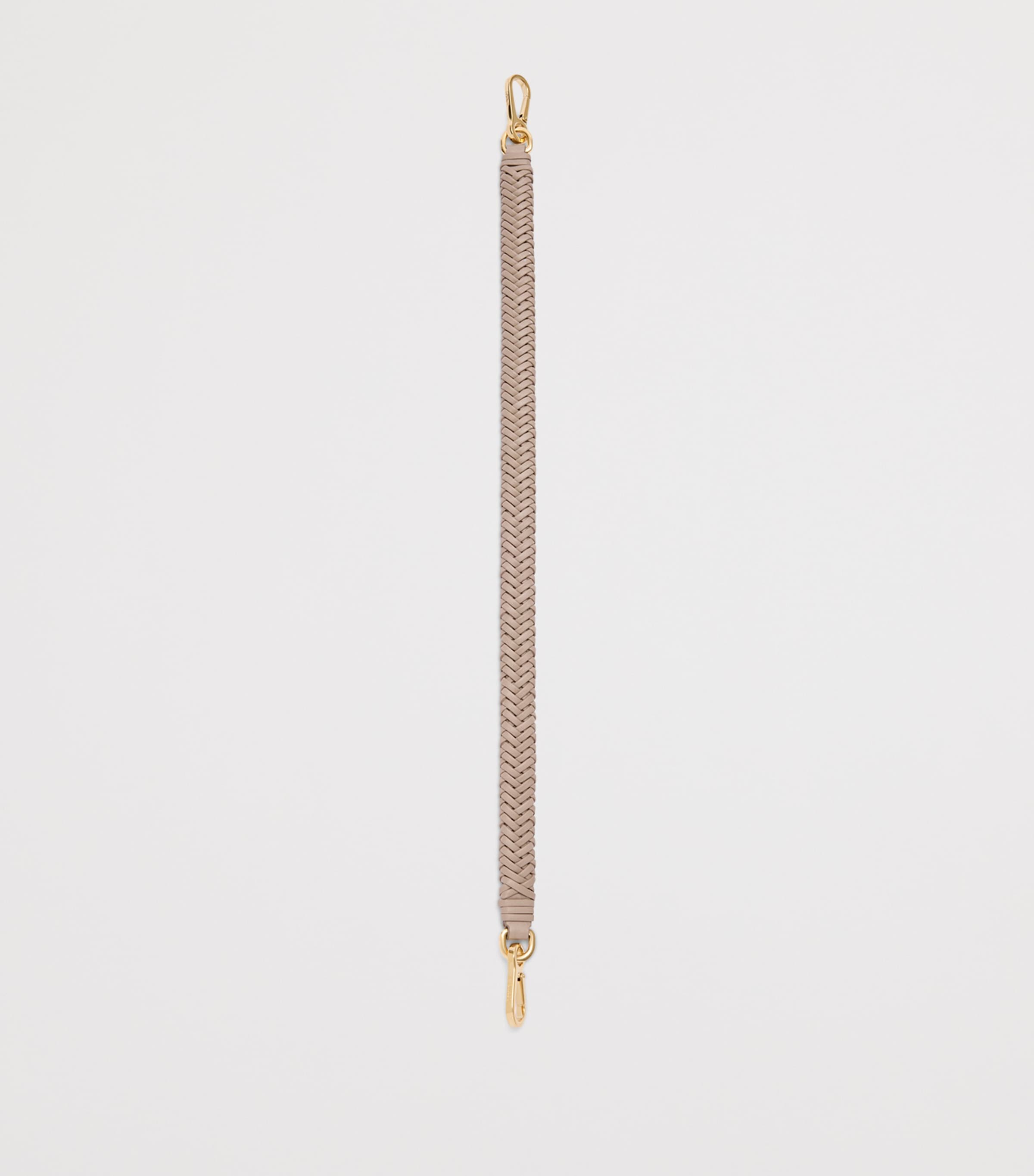 Leather Dogclip Strap SAND Image 2