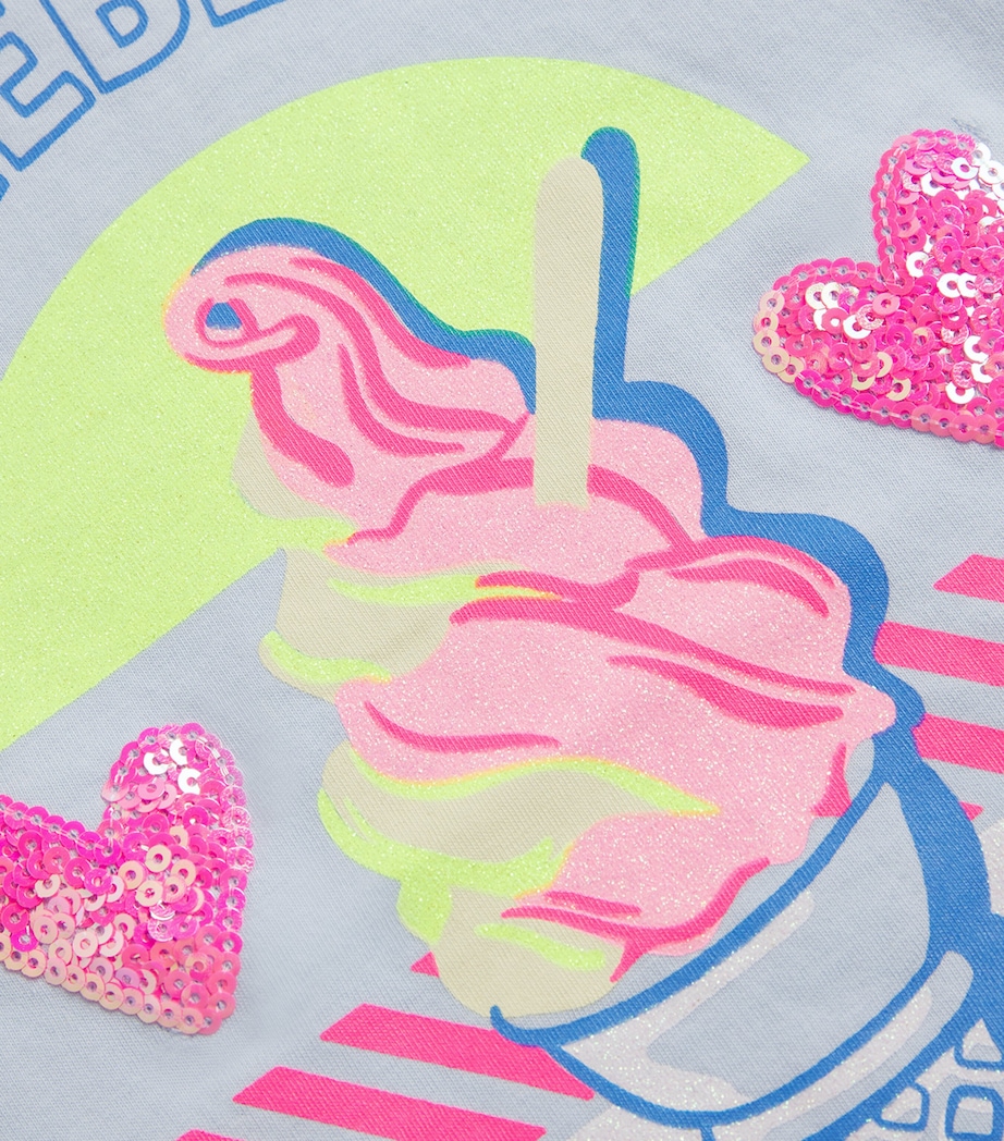 Ice Cream Print T-Shirt (2-12 Years) 76F ICE WATER Image 4