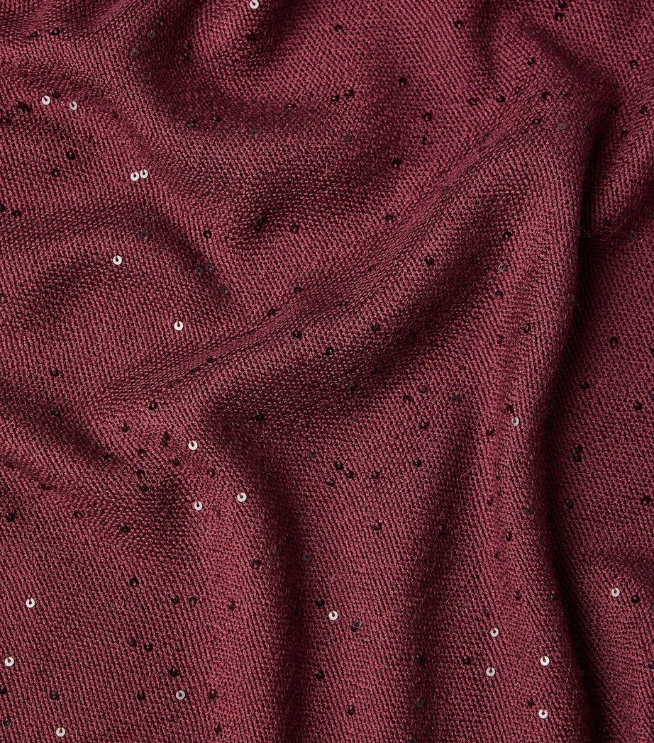 Cashmere-Silk Sparkling Scarf C9663 Image 2