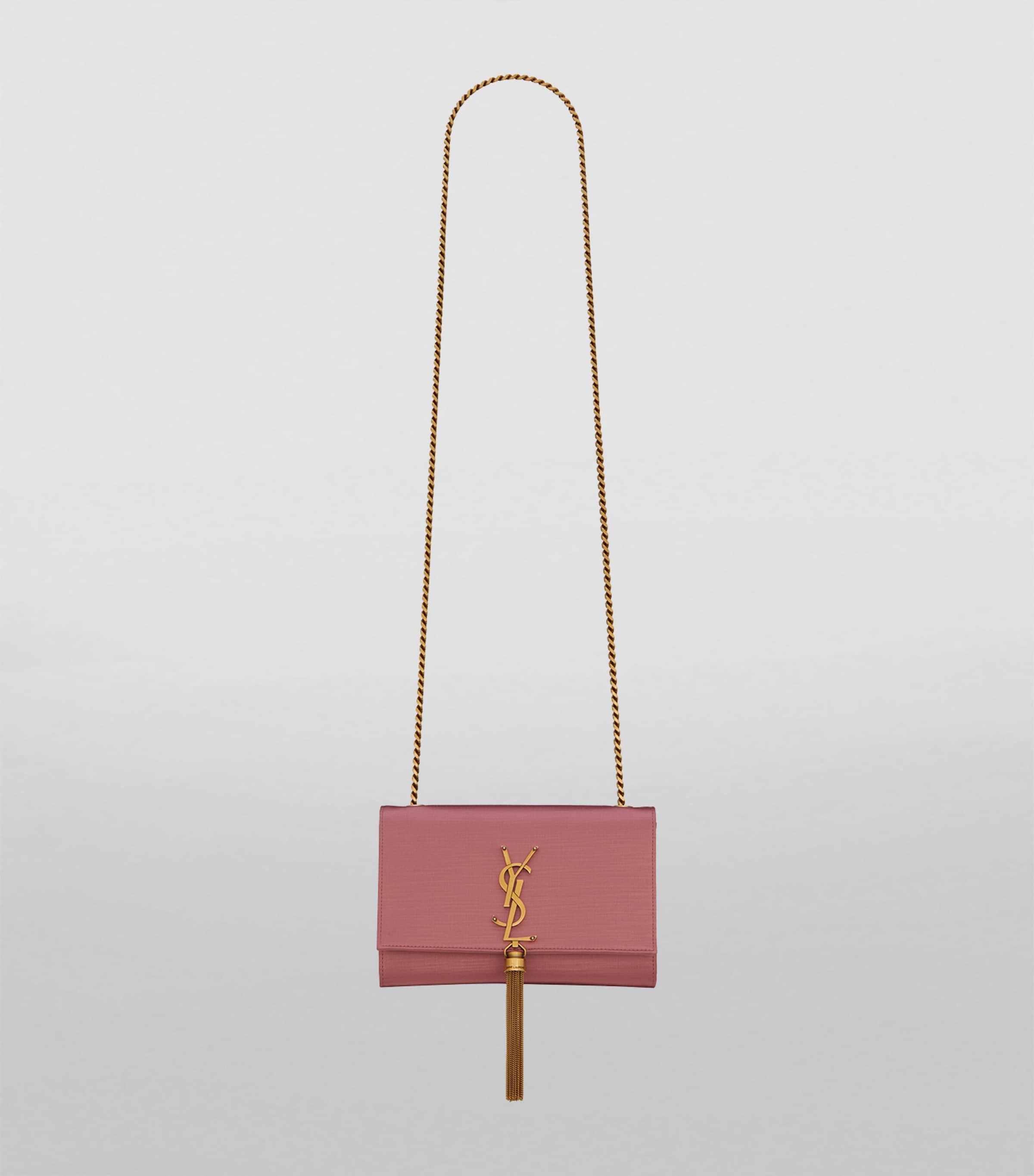 【SAINT LAURENT】KATE TASSEL SHOULDER BAG KATE SMALL TASSEL IN METALLIC LEATHER | Saint Laurent | YSL US