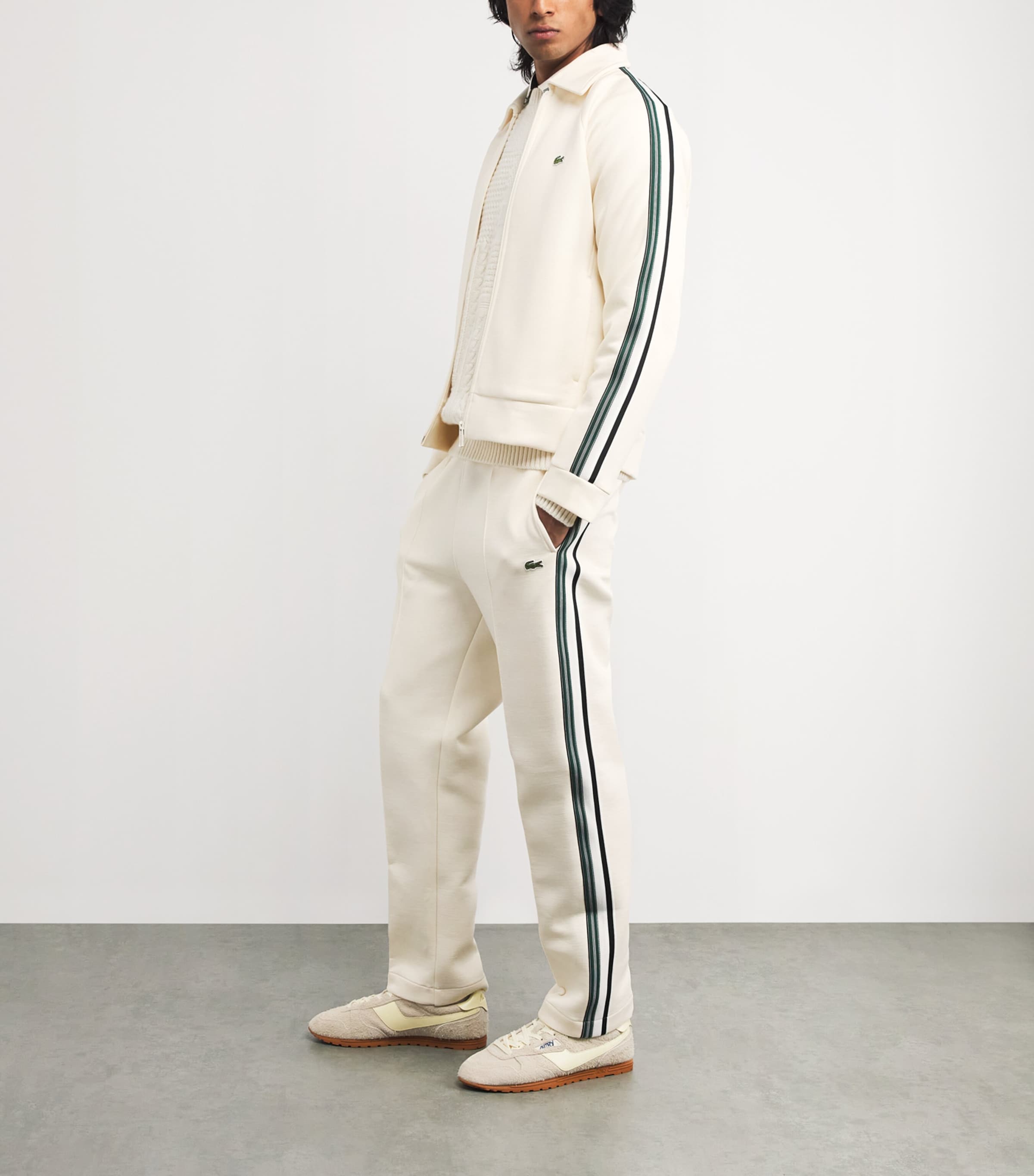 Cotton-Blend Track Jacket CREAM Image 2