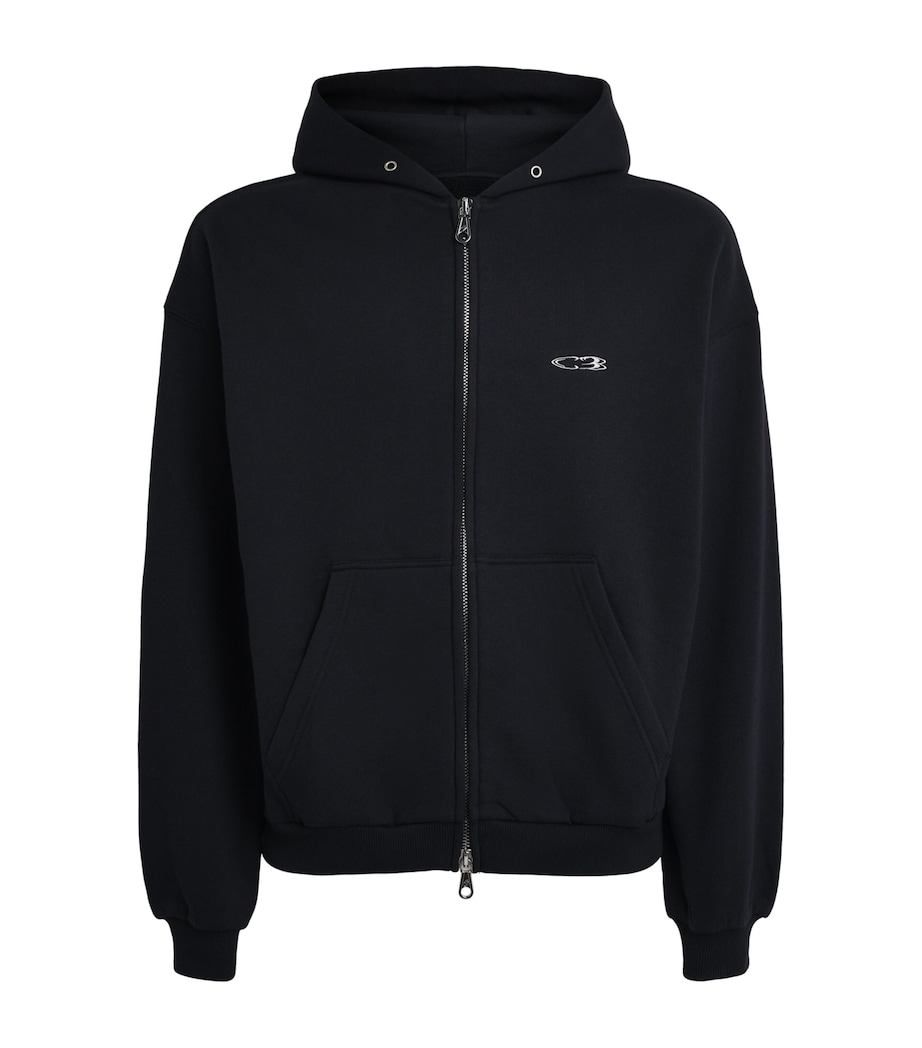 Cole Buxton Mens Cotton Surf Hoodie Vintage Navy Image 1