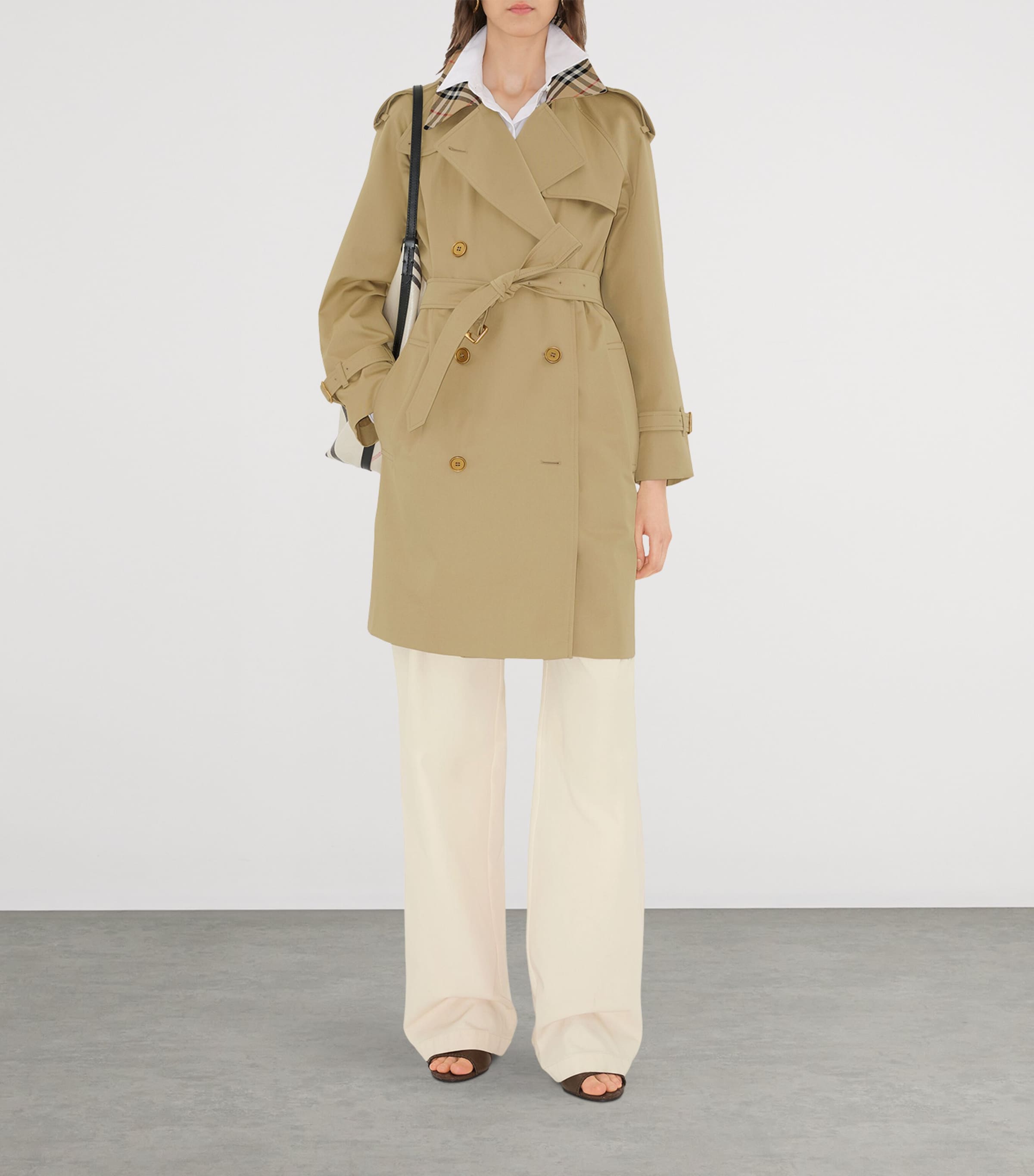 Mid-Length Castleford Trench Coat HAMPER Image 2