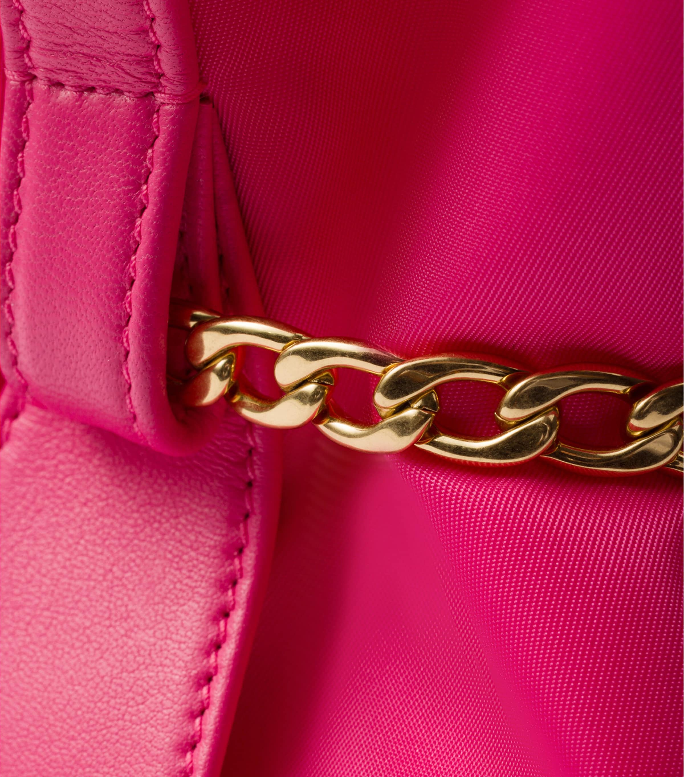 Mini Re-Nylon and Leather Bucket Bag F0505 Image 5