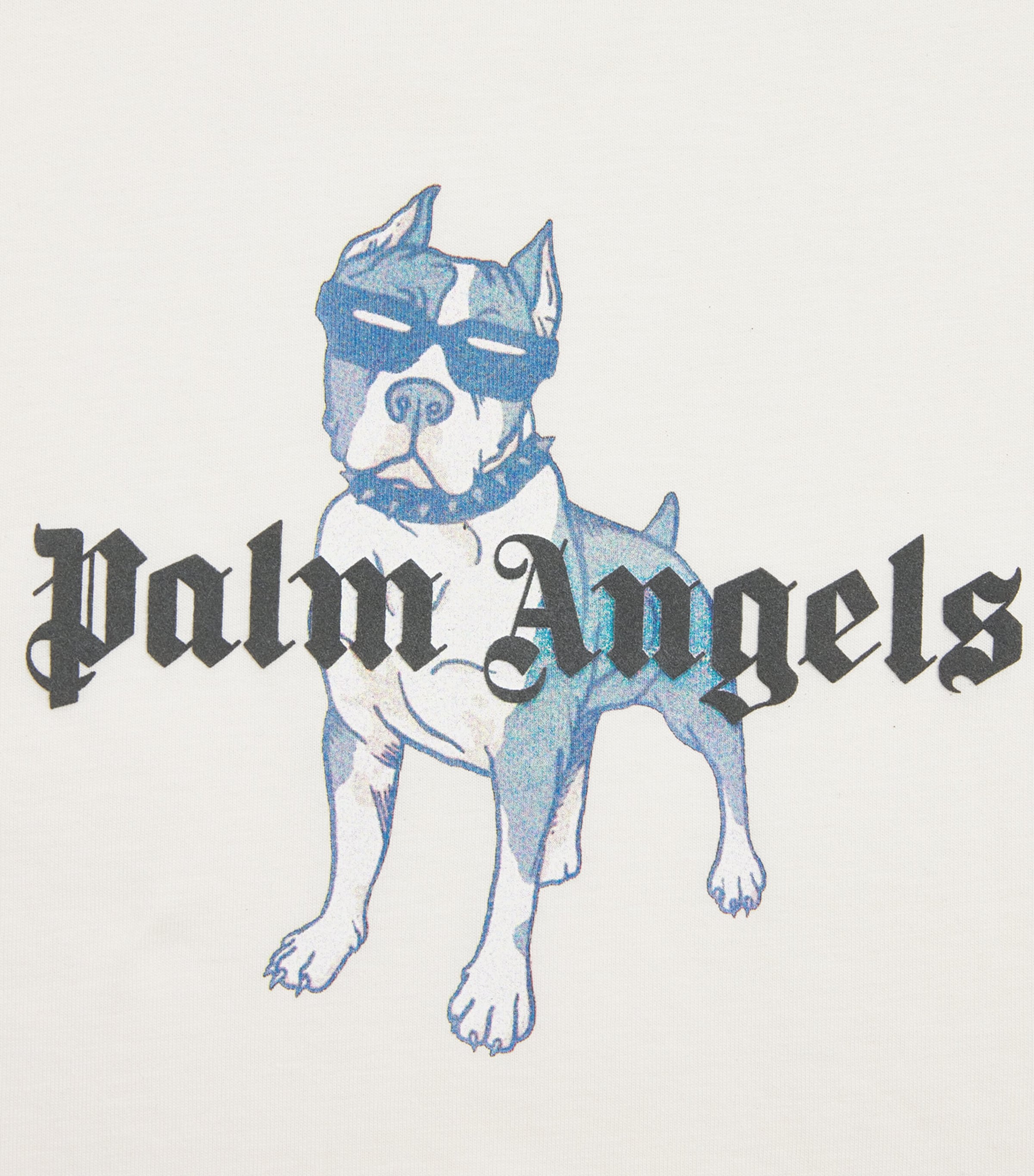 Palm Angels Kids Cotton Print T-Shirt (4-12+ Years) White Image 3