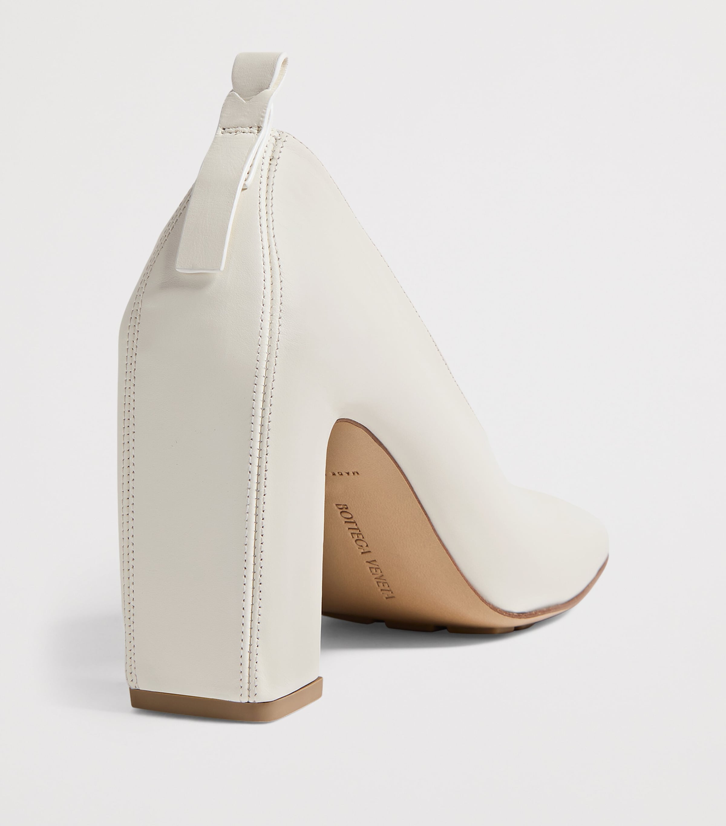 Bottega Veneta Calfskin Loop-Detail Pumps 90 Image 5