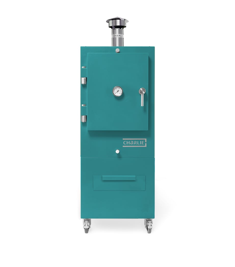 Charlie Charcoal Oven TEAL DUCK Image 1