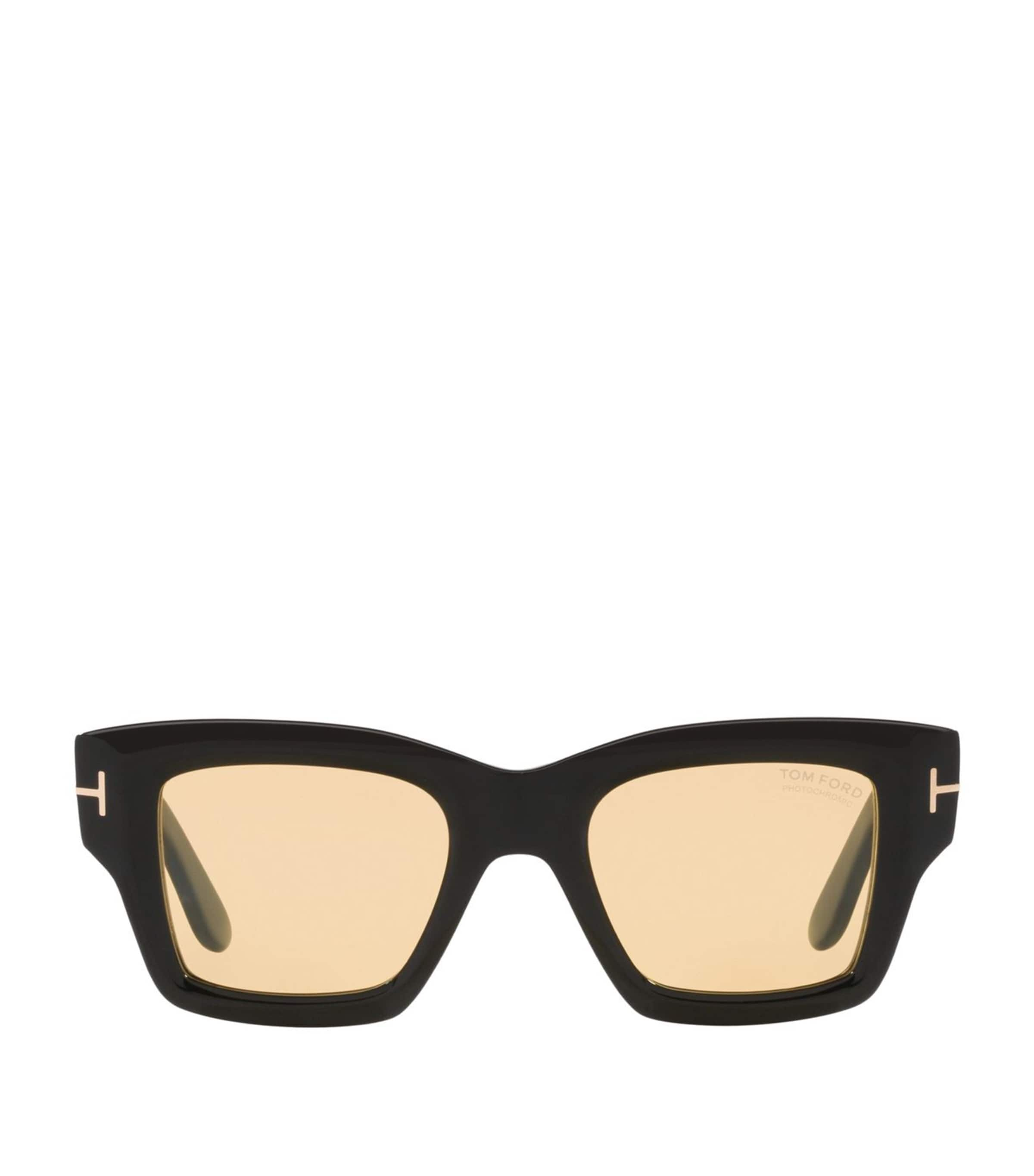 Tom Ford Acetate Ilias Sunglasses In Black