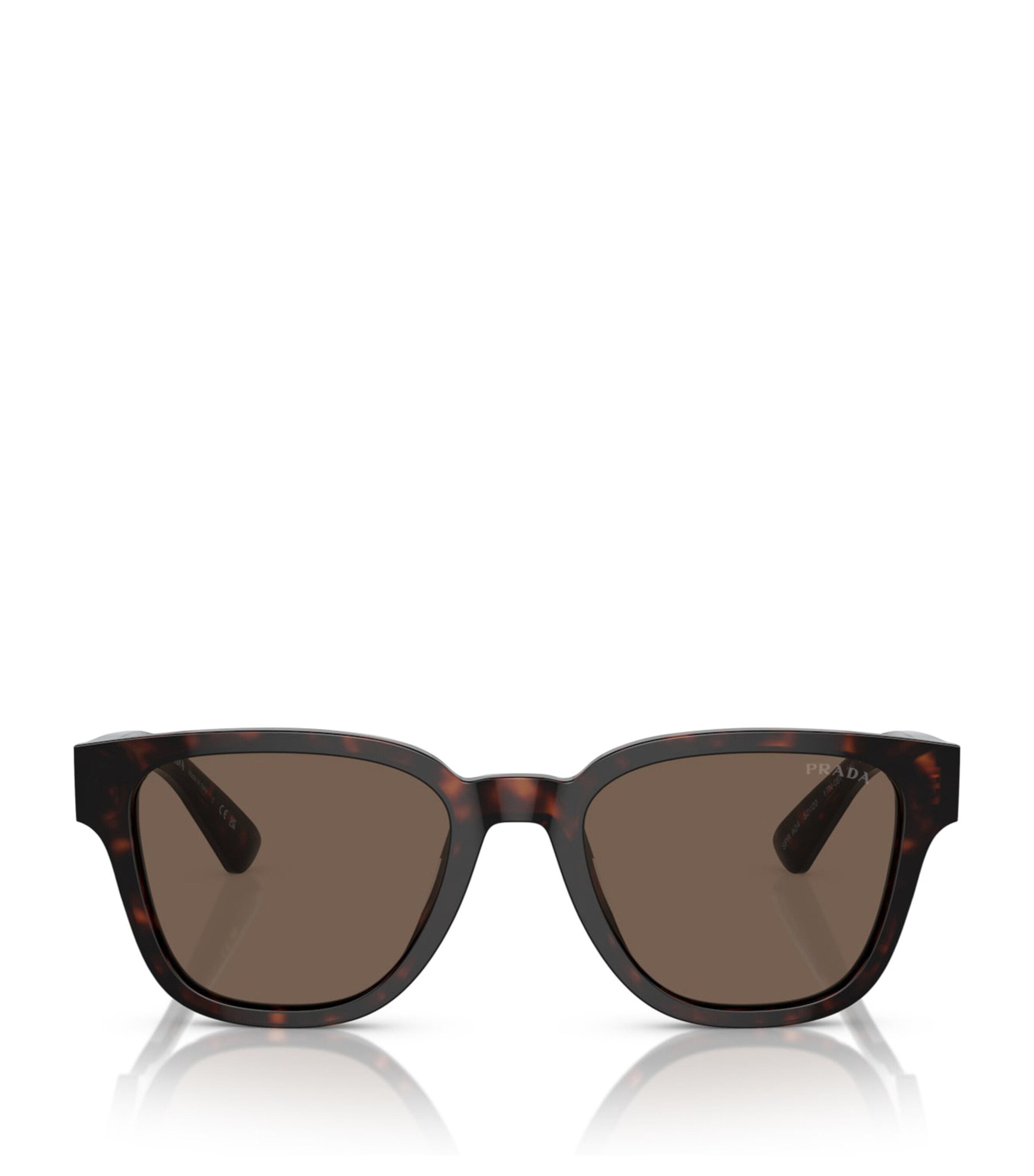 PRADA ACETATE RECTANGULAR SUNGLASSES