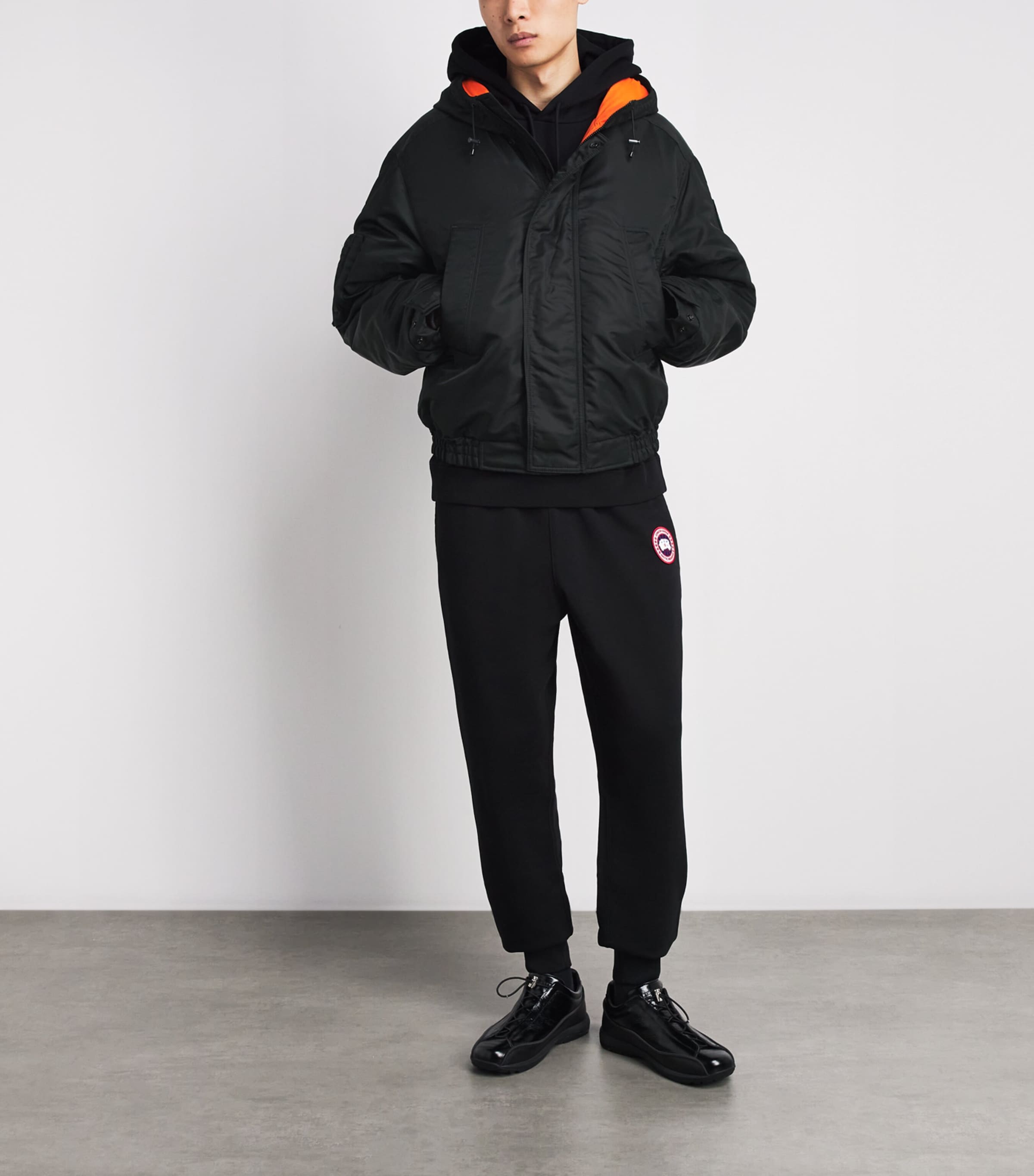Canada Goose Mens Windrow Down Jacket Nori Grn/ember Image 2