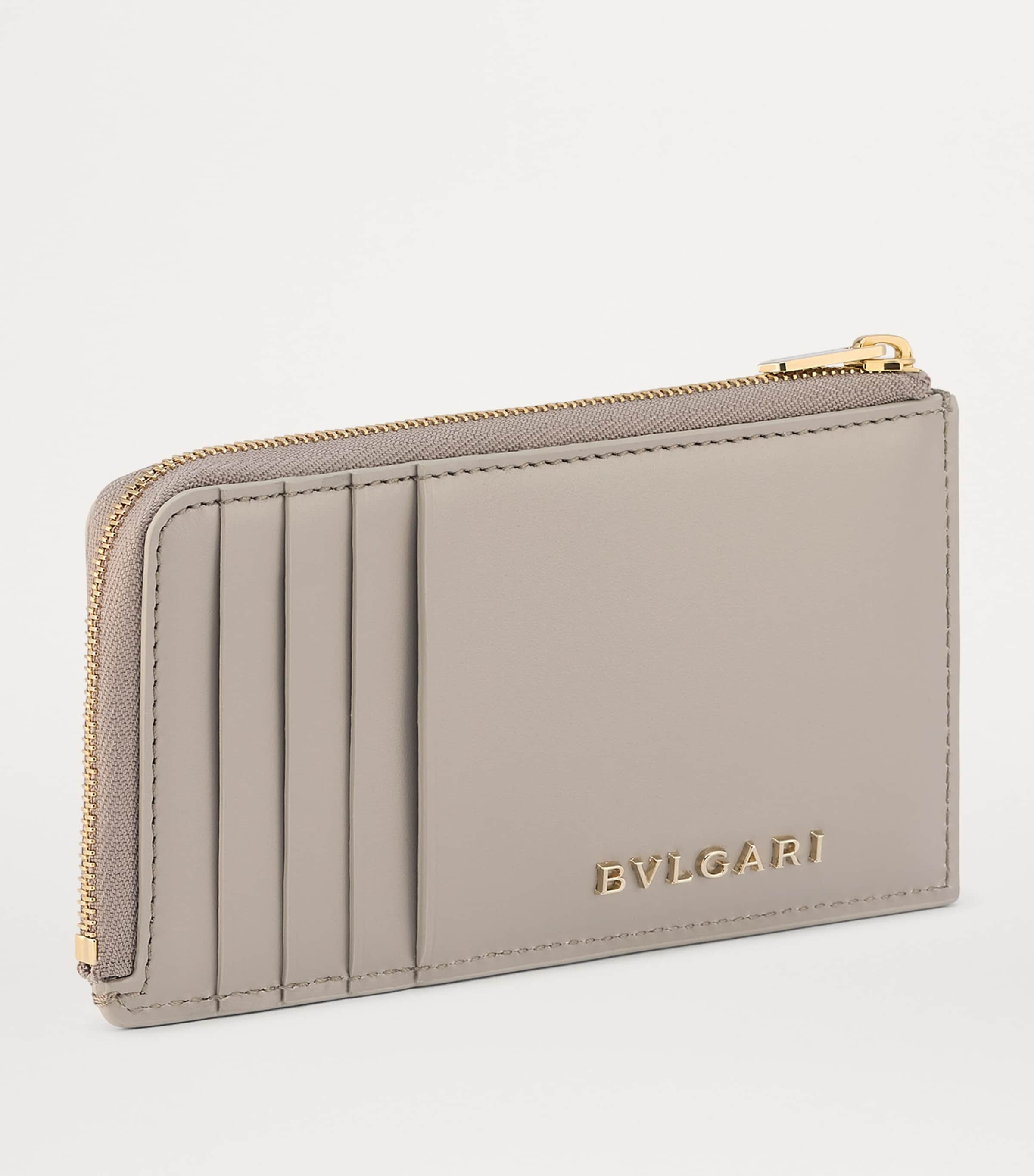 Serpenti Forever Zipped Card Holder GREY DARK Image 2