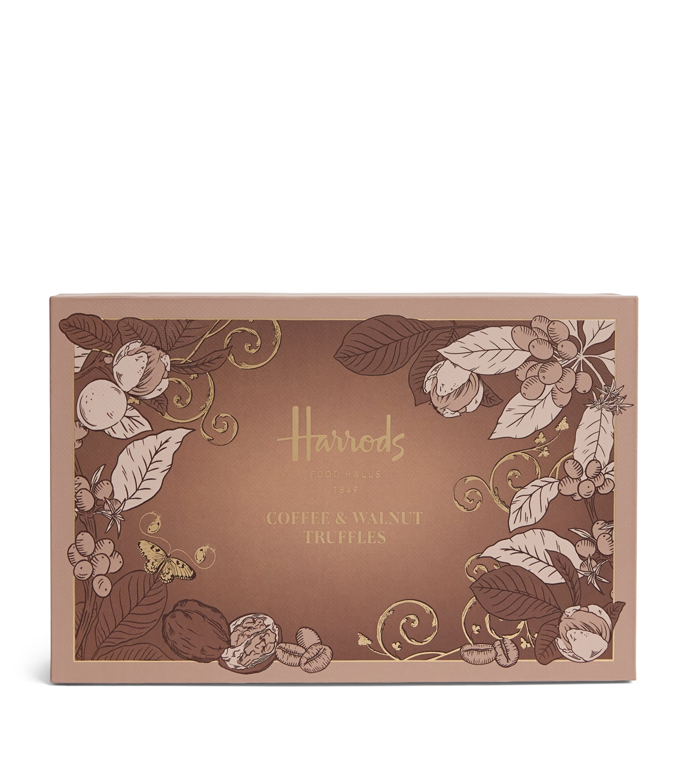 Harrods 15-Piece Coffee & Walnut Truffles (195g)