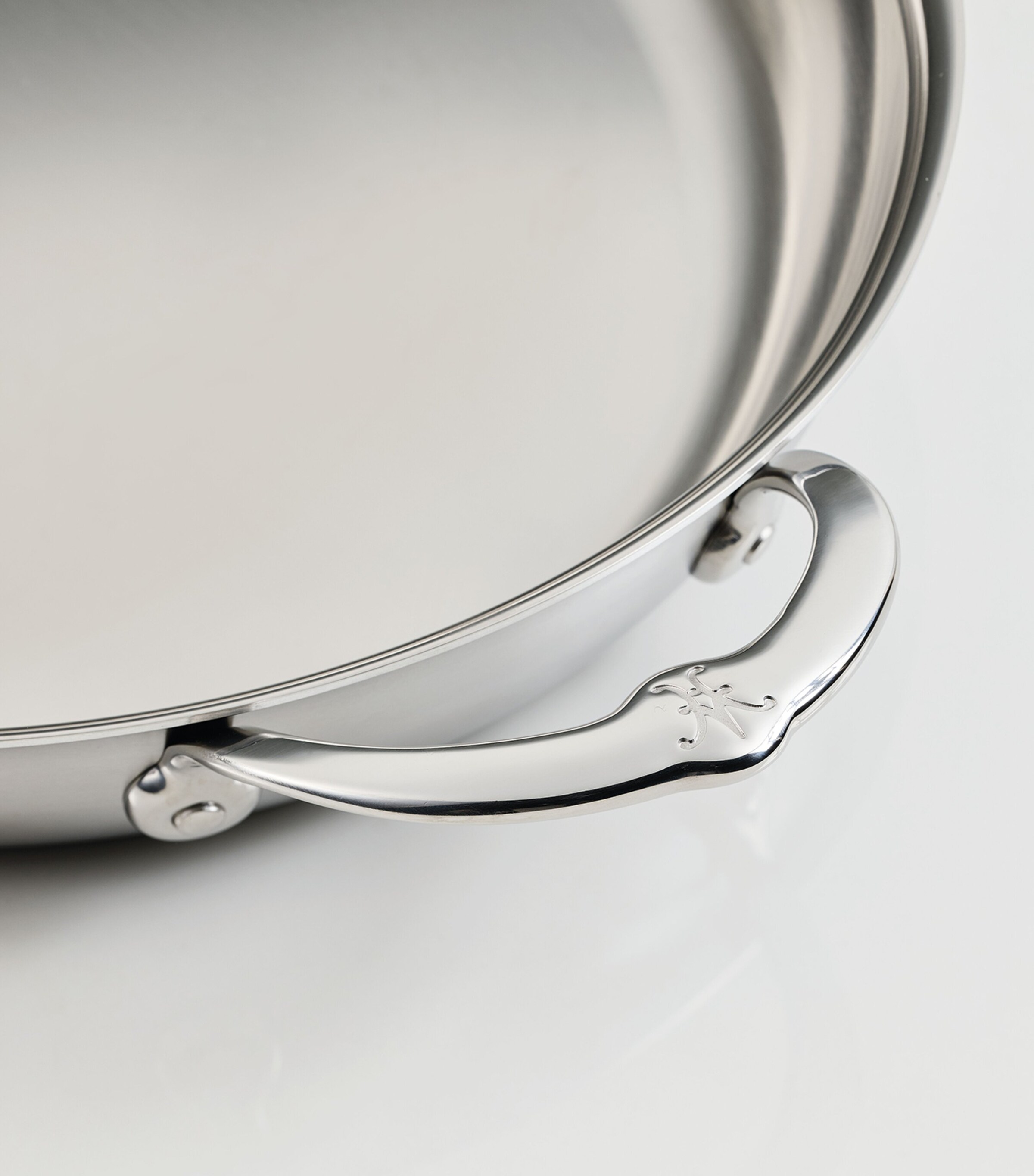 Stainless Steel Oval Au Gratin Dish (33.5cm) SILVER Image 3