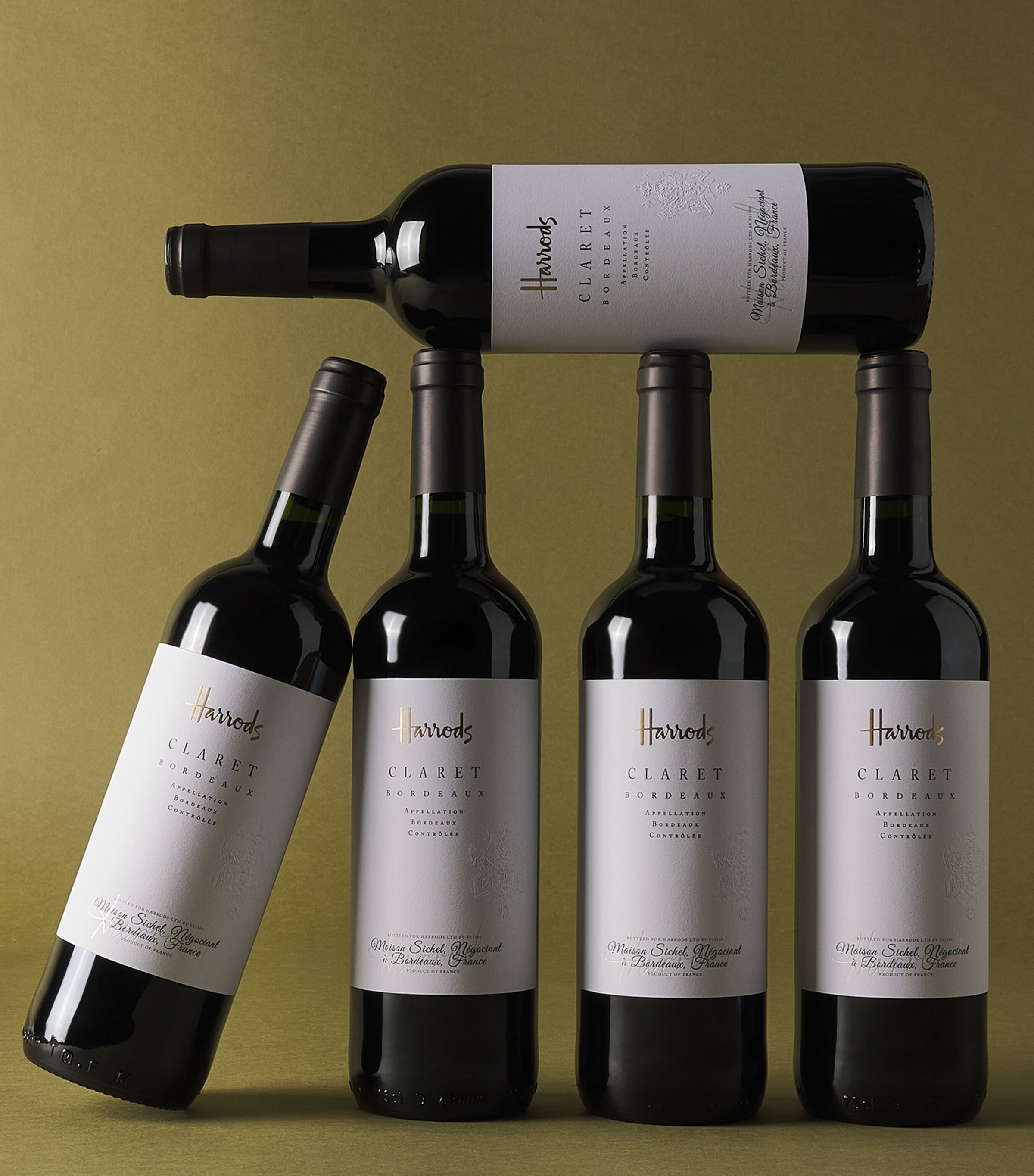 Harrods Claret Wine Case (12 Bottles) - Bordeaux, France Image 3