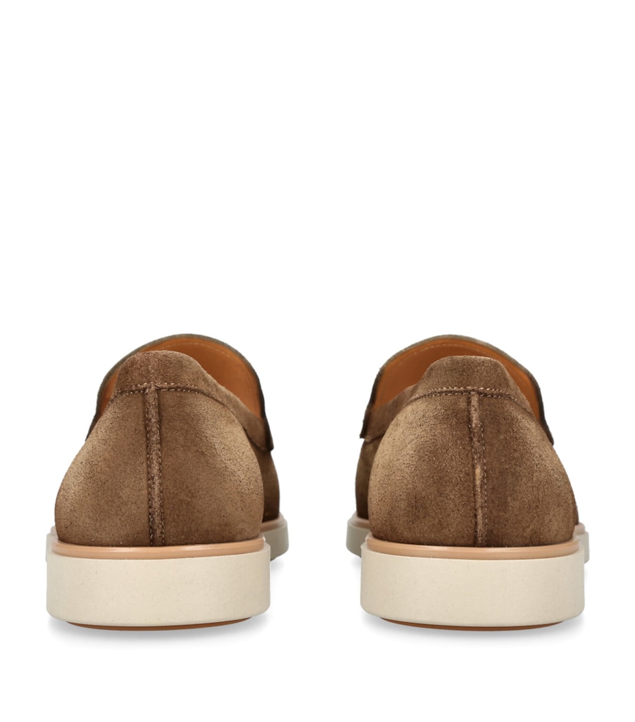 Suede Paraiso Loafers MID BROWN Image 2