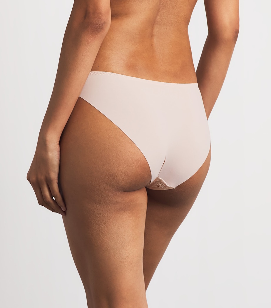 Simone Perele Womens Lace Comète Briefs Rose Sand Image 3