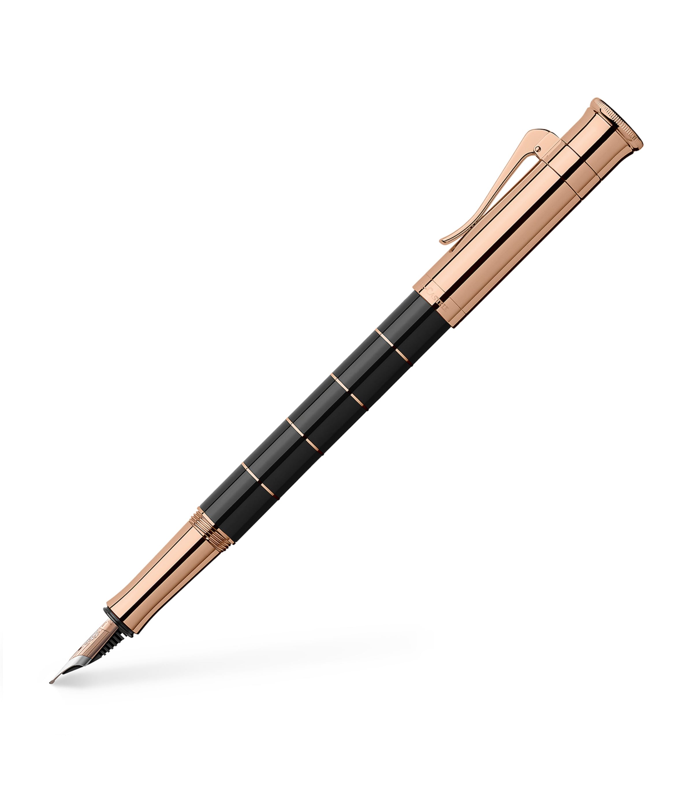 Graf Von Faber-castell Annello Fountain Pen In Gold