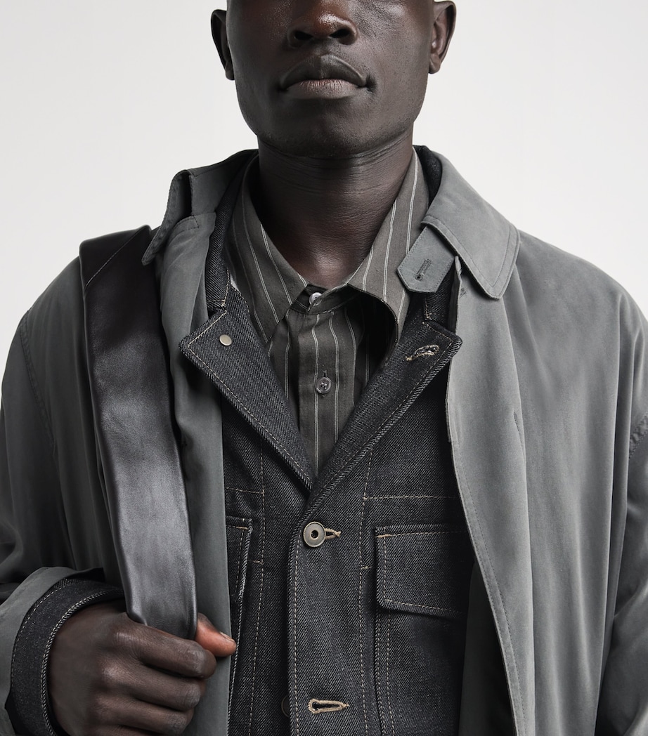 Trucker Denim Jacket SLATE BK965 Image 6