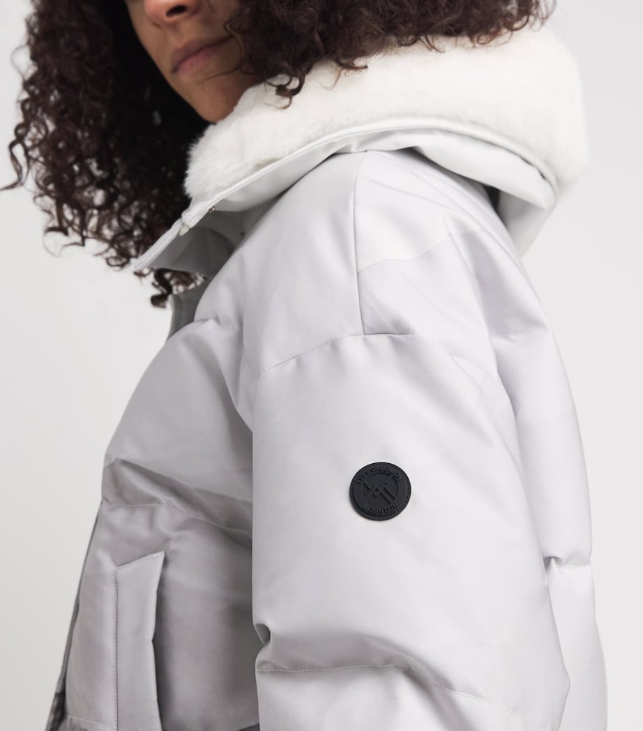 Down-Fur Technical Ski Jacket B3202 Image 6