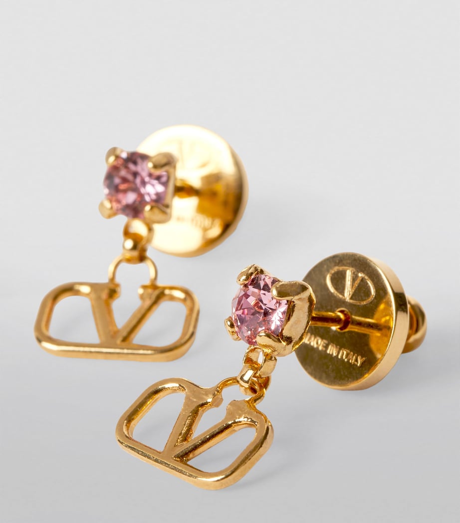 VLogo Pendant Earrings 0V3 Image 2