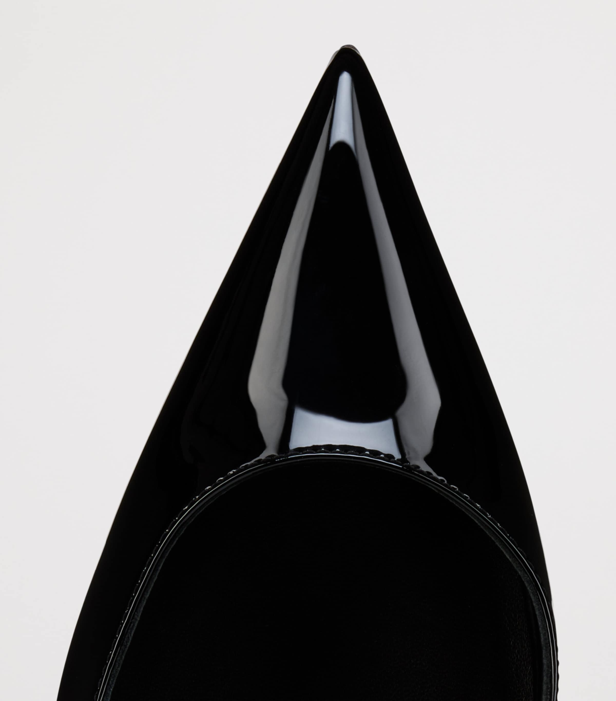 Miss Z Sling Patent Leather Slingback Pumps 100 B439 Image 5